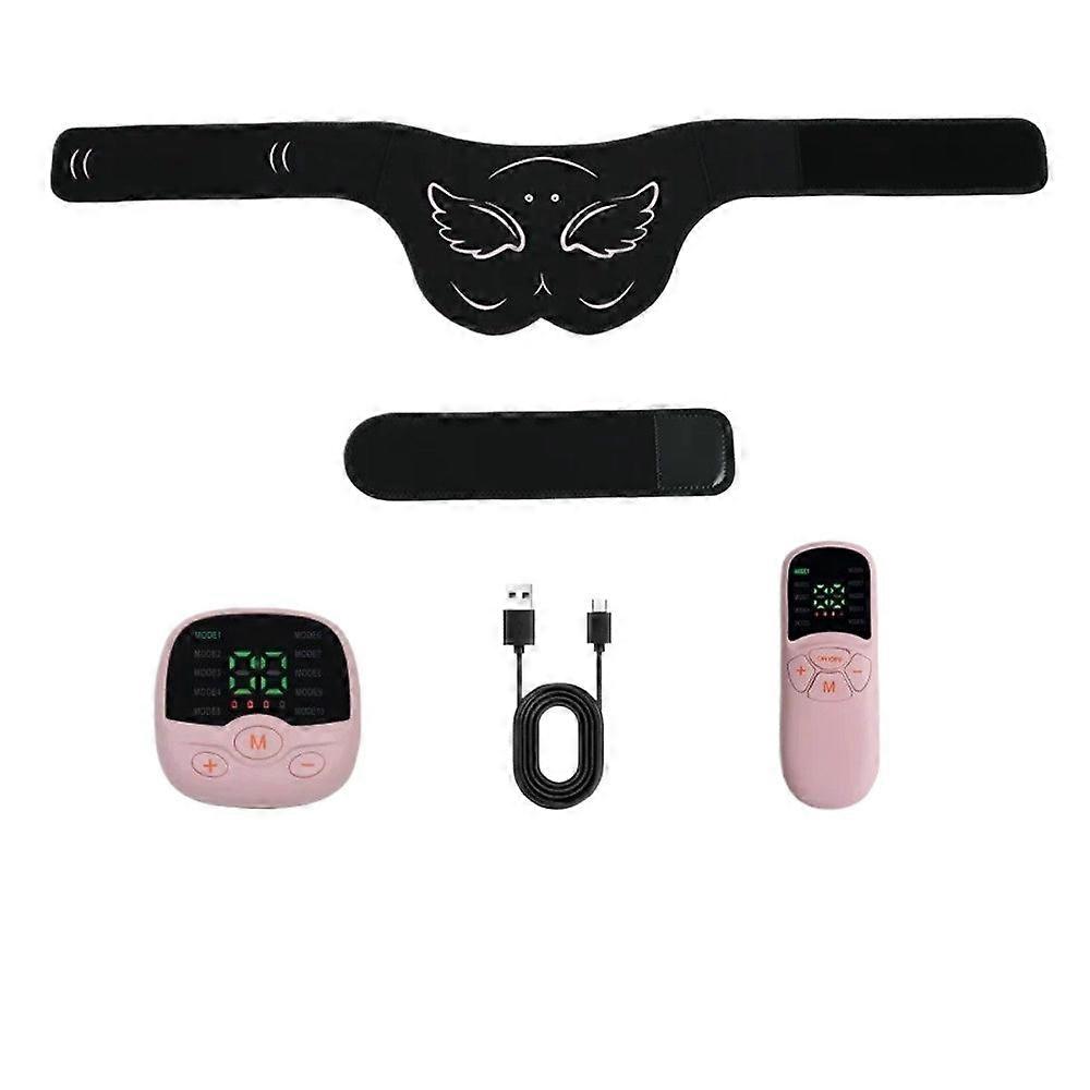 Ems Buttocks Trainer avec télécommande - Bandage amincissant rechargeable par USB pour hommes et femmes, 10 modes et 30 niveaux
