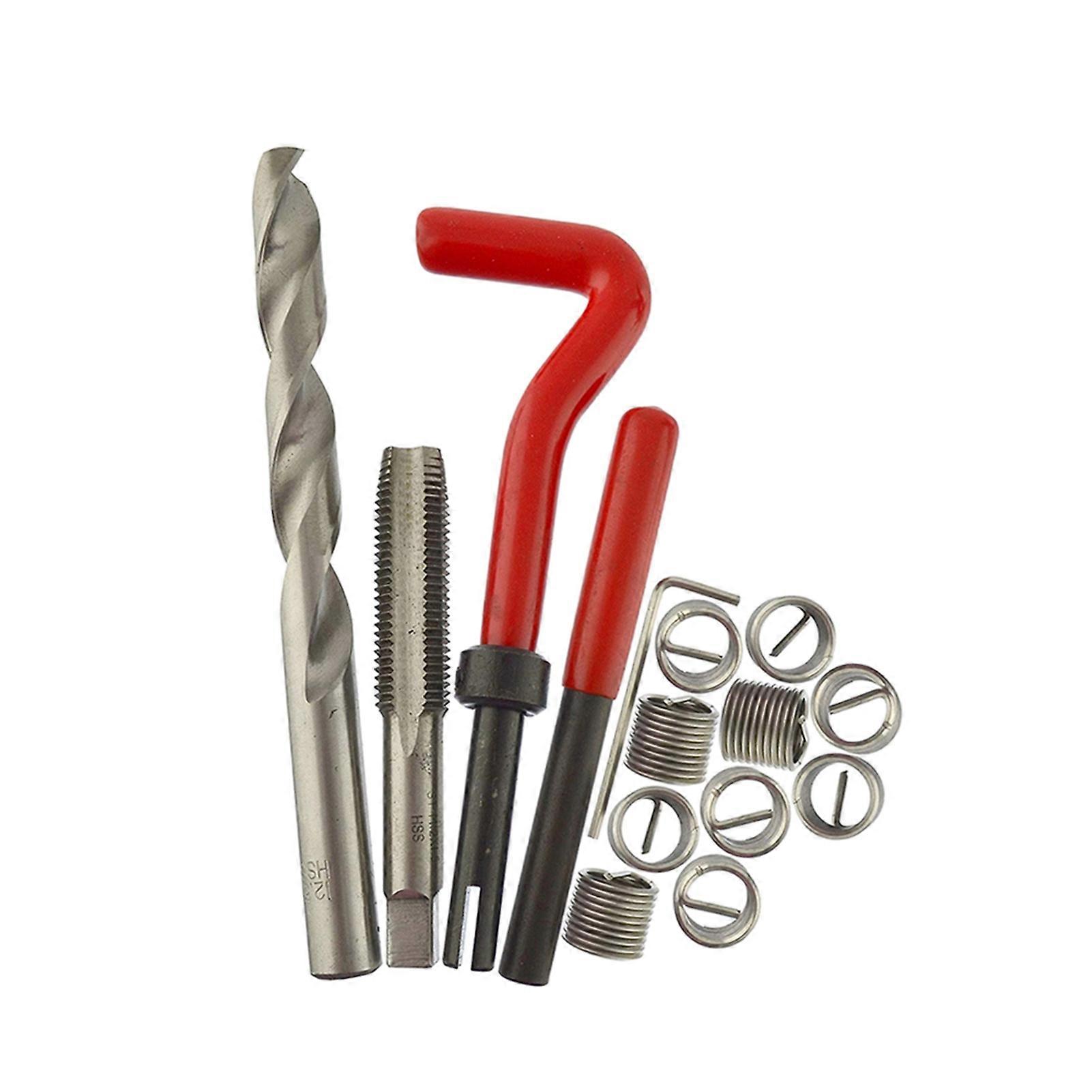 Metric Thread Repair Kit - Complete Helicoil Set for M5-M12, Durable & Easy to Use