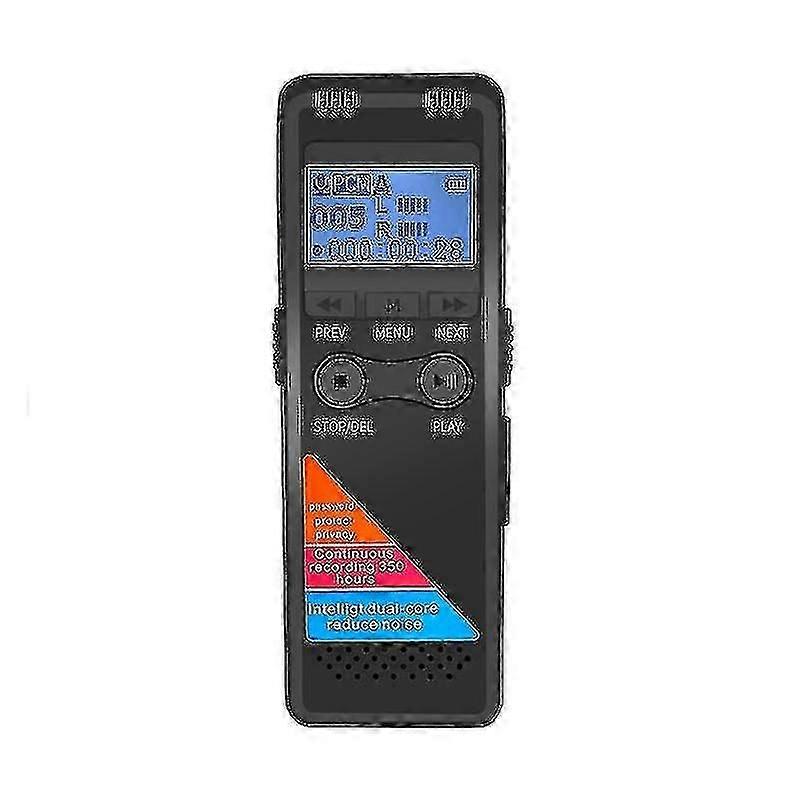350 Hours Professional Voice Recorder High Quality Noise Reduction Voice Recorder