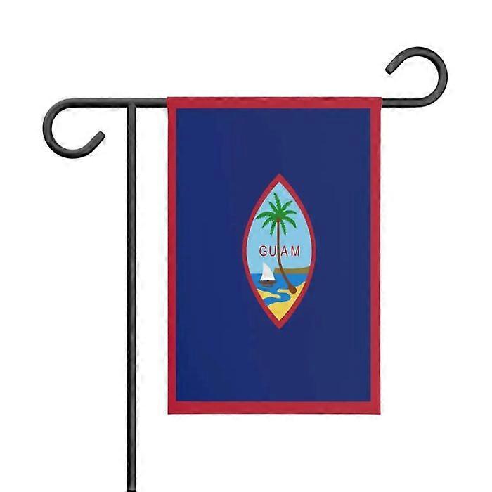 Flag - Guam - 32 x 47.5 cm - Polyester - Double-sided print - Multicolored