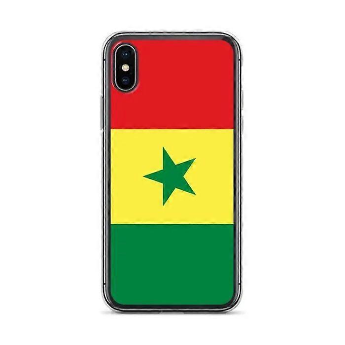 Senegal Flag Phone Case - iPhone X