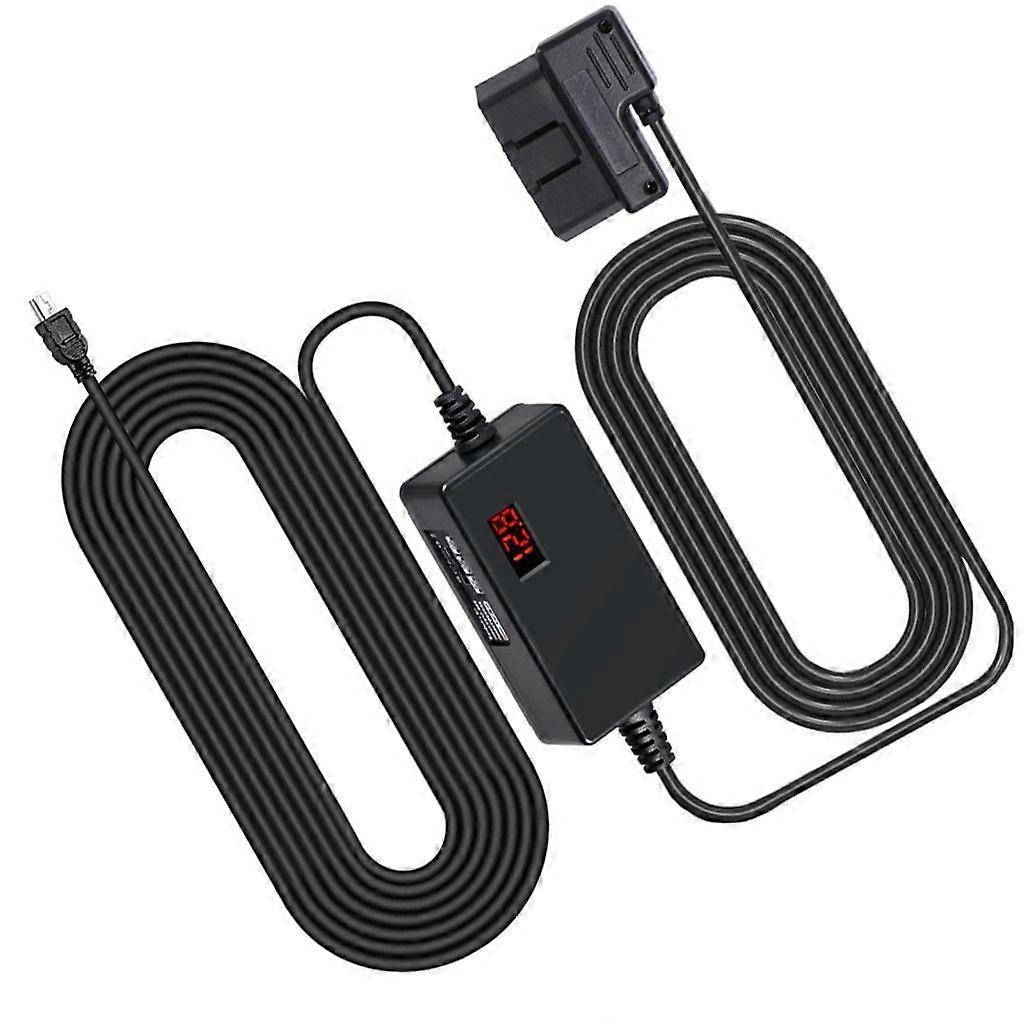 Dashing Camera Hardwire Kit OBD To USB Adapter Power Cable Parking Monitoring