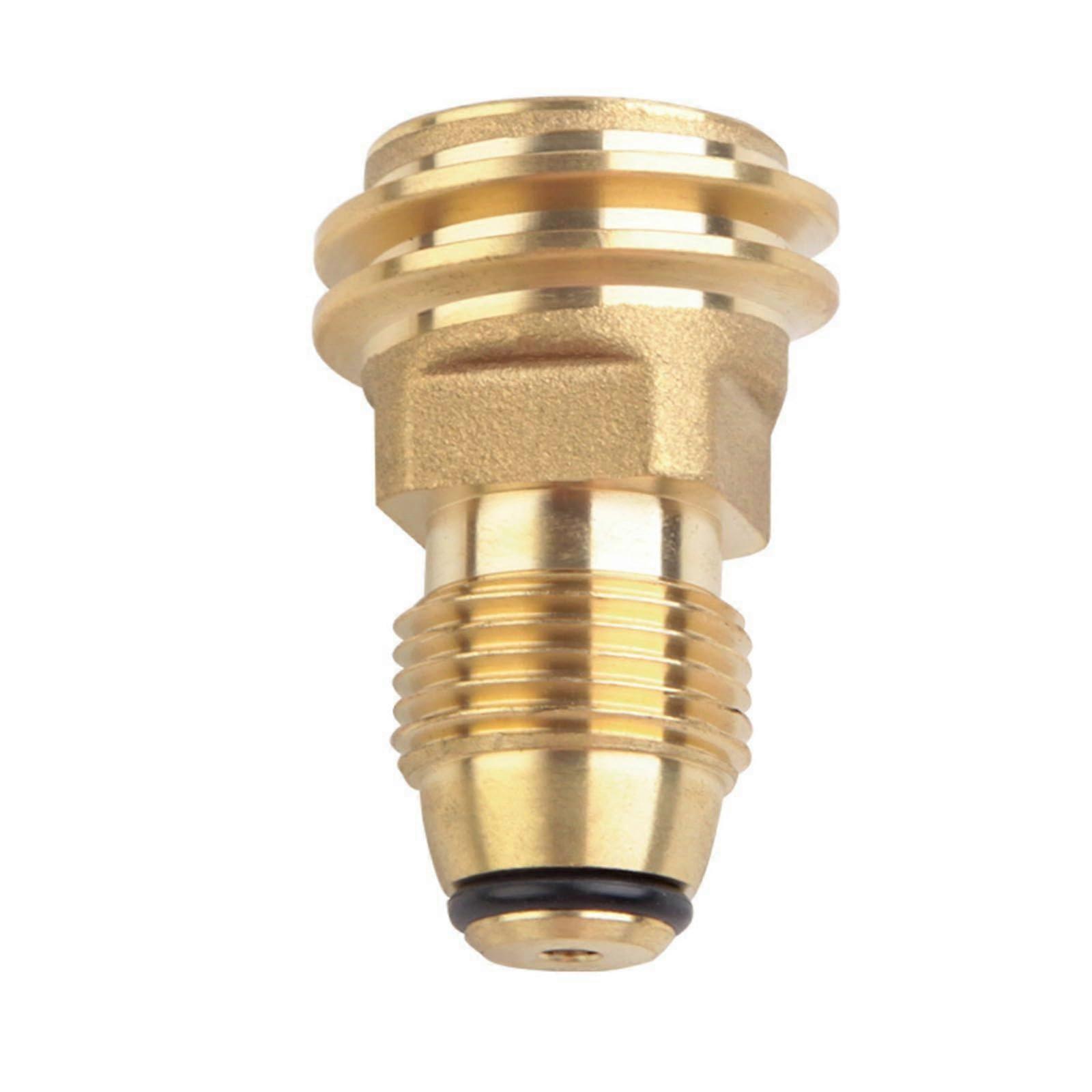 Practical Propane Gas Refill Adapter Grill Propane Refill Adapter Refill Connection Device with Safety Valve