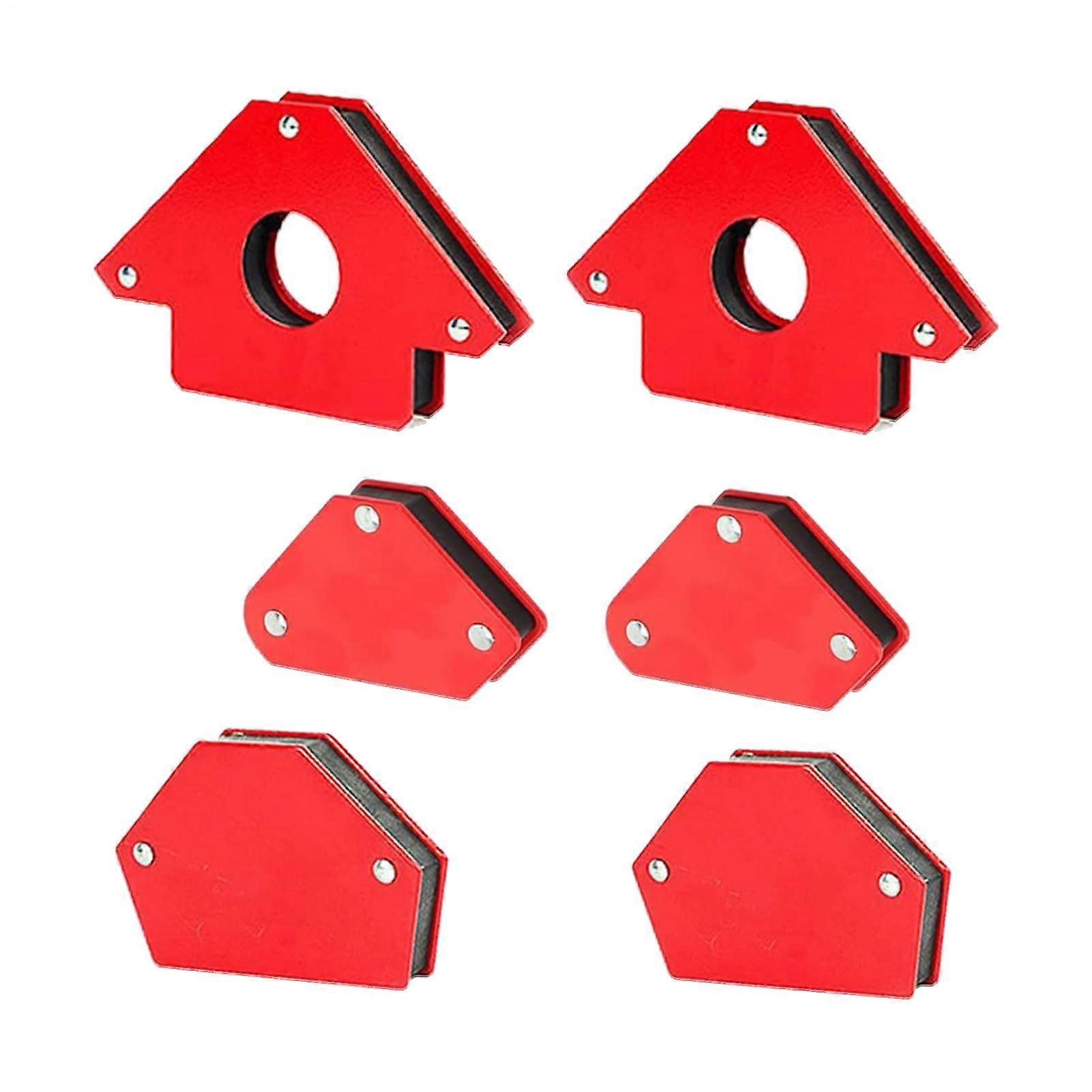 Welding Magnet, Angle Bracket, Strong Grip, 4 Pack