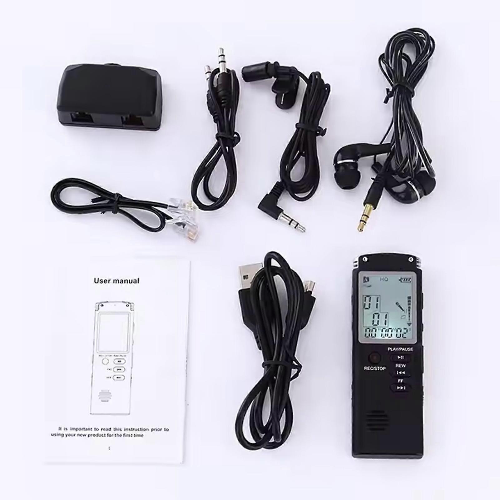 T60 Digital o Recorder Voice Activated Portable Device for Meetings and Interviews