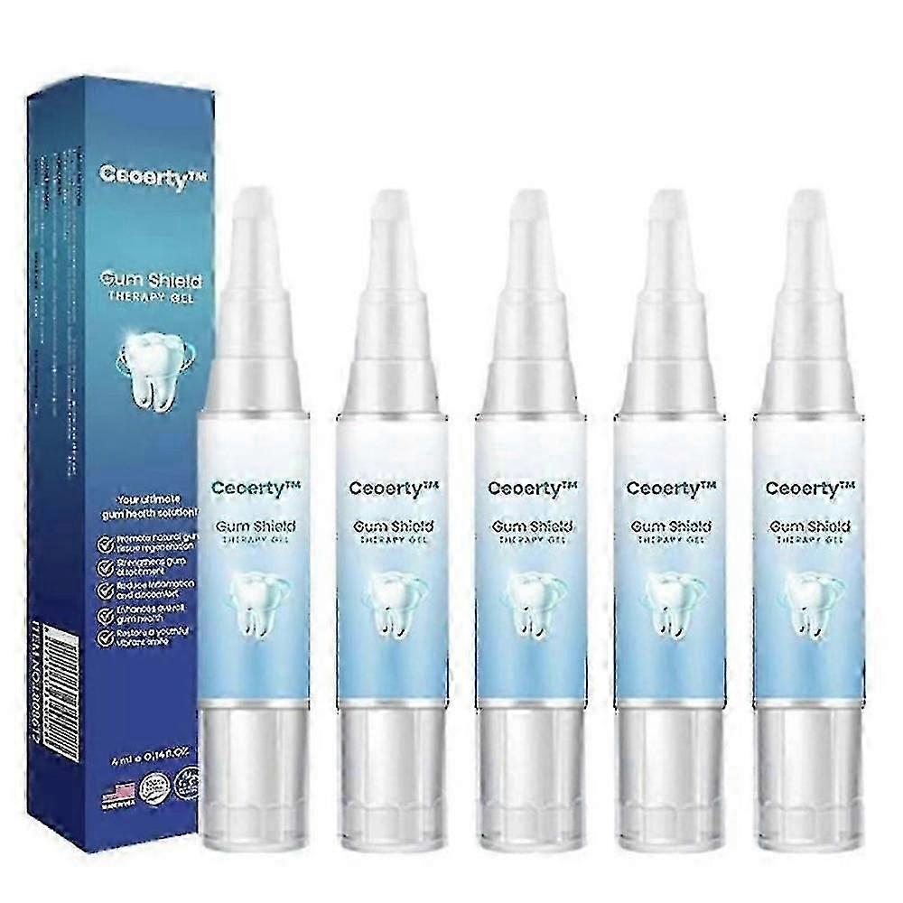 5pcs Gum Repair Gel Rebuilding Strengthen Whiten Remove Breath Inflammation Oral Tooth Bad Protect Anti Gingival Stains Recessio