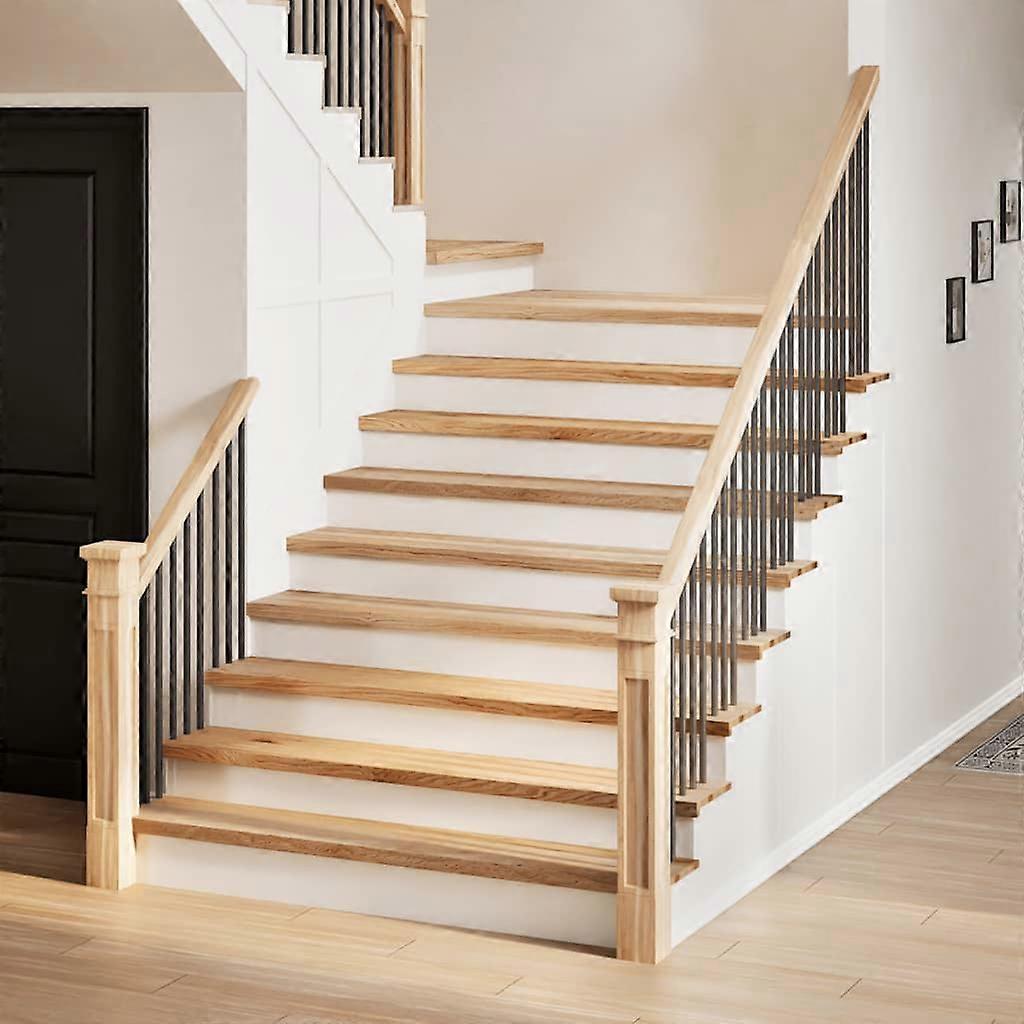 Stair treads 2 pcs. Untreated 110x25x2 cm solid oak wood