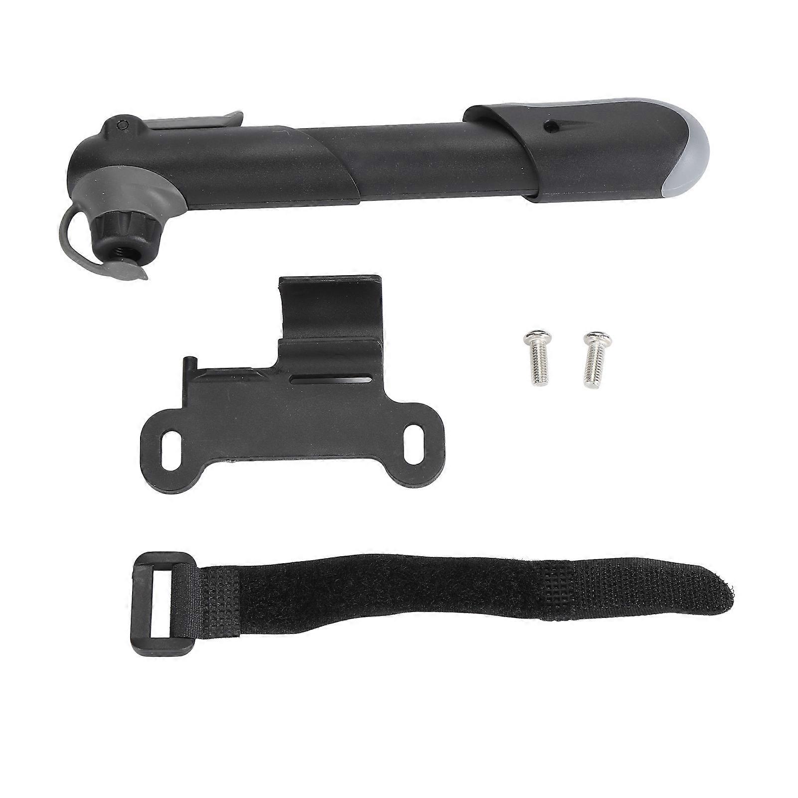 Mini pompe à vélo portable, pompe à cadre, pompe à vélo compacte et portable pour le cyclisme sur route et en montagne, valve intelligente