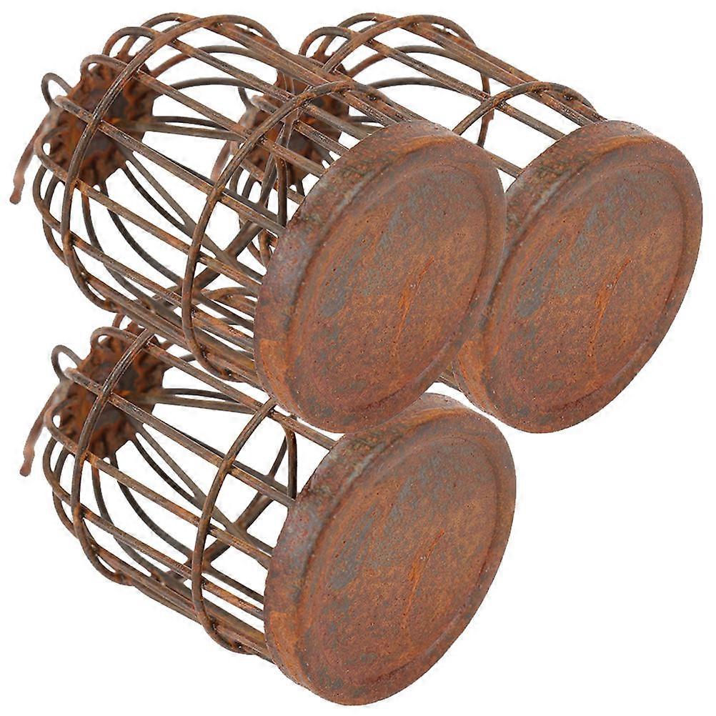 Small Cage Ornament, Stylish Garden Accent with Durable Construction, Multi-Purpose