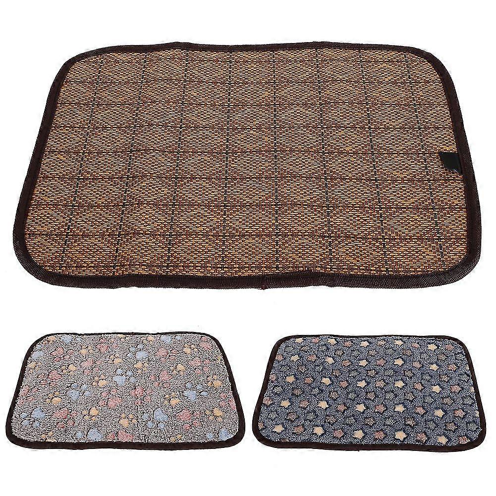 Double-Sided Cooling Mat for Pets: Soft and Breathable Summer Bed