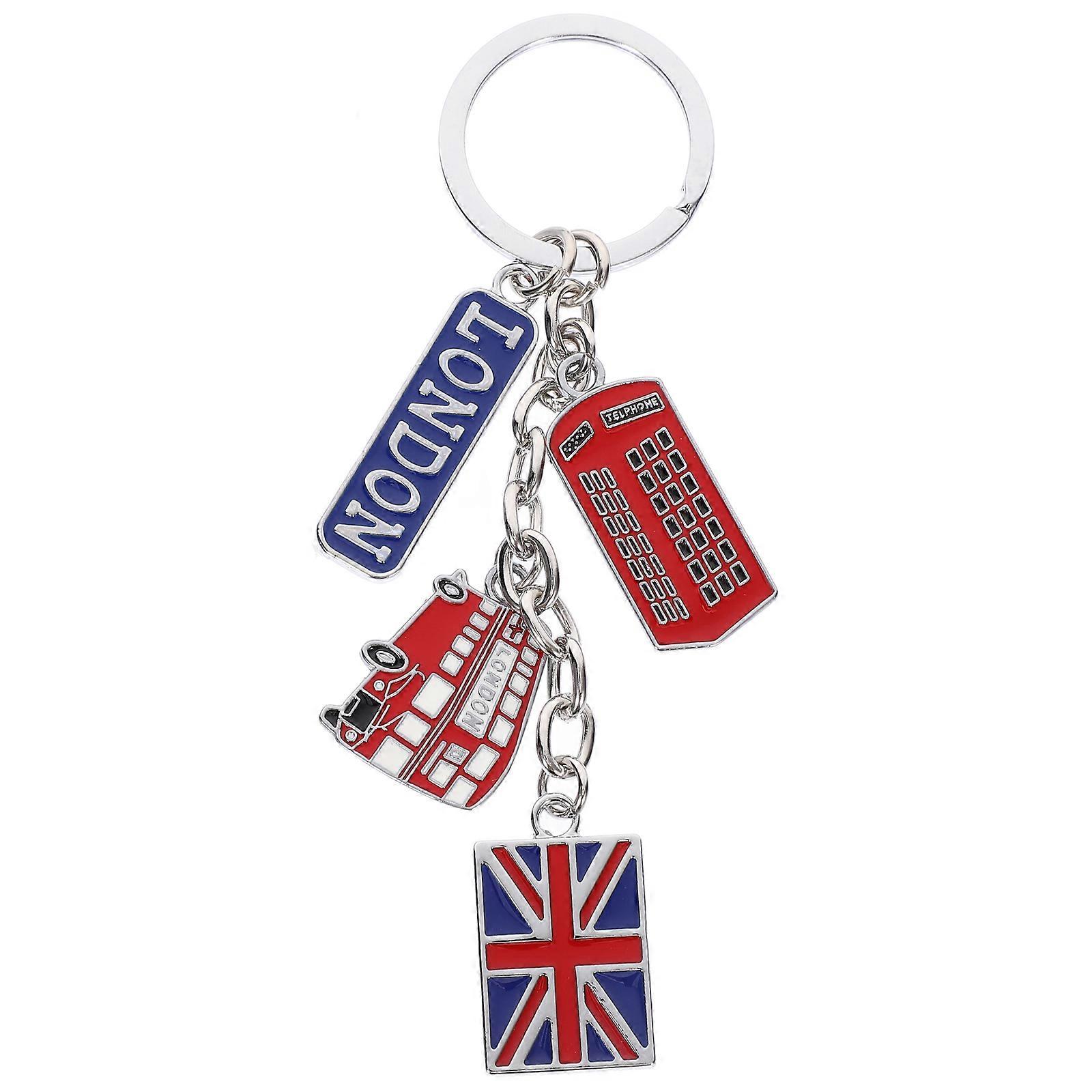 Britain Keychains, Finish, Great for Gifting Enthusiasts