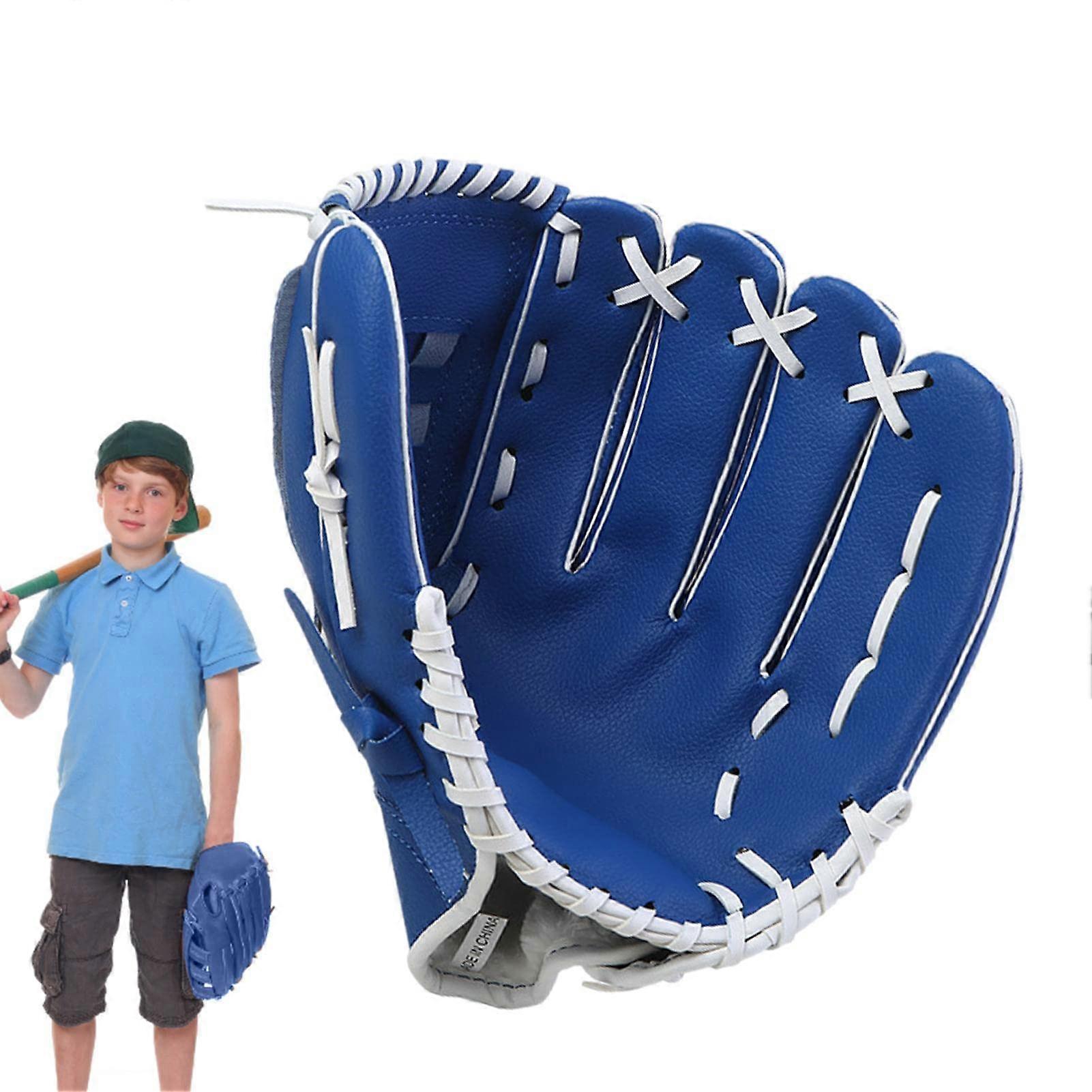 Gants de baseball, Gants de frappeur en cuir épaissi, Articles de sport pour attrapeur de paumes, Gants rembourrés pour adolescents professionnels, adultes, ref : 7043