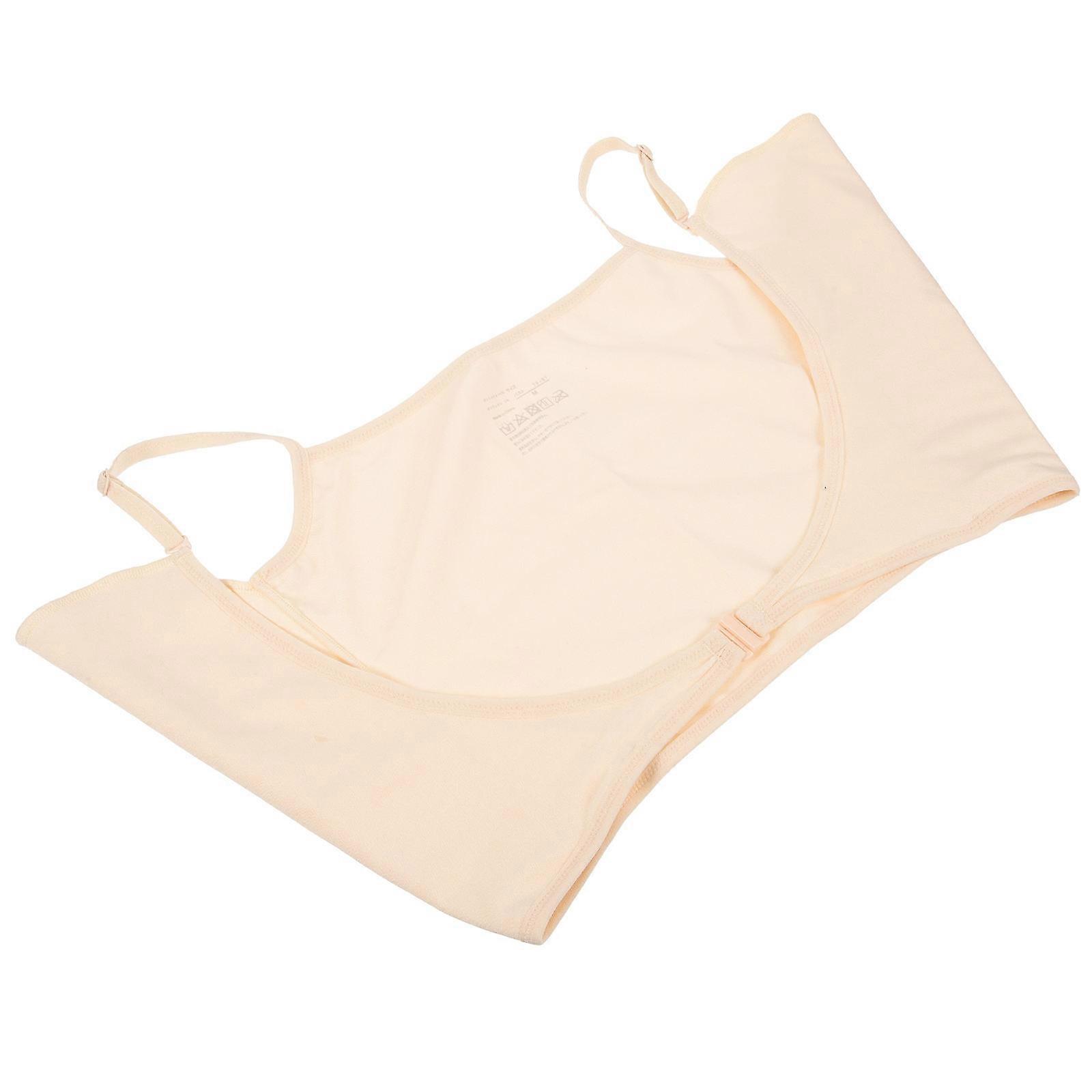 Sweat Absorption Underarm Sweat Vest Women Summer Outdoor Activities Chocolate 44.00X28.00X0.50CM Thin Design 1Pack