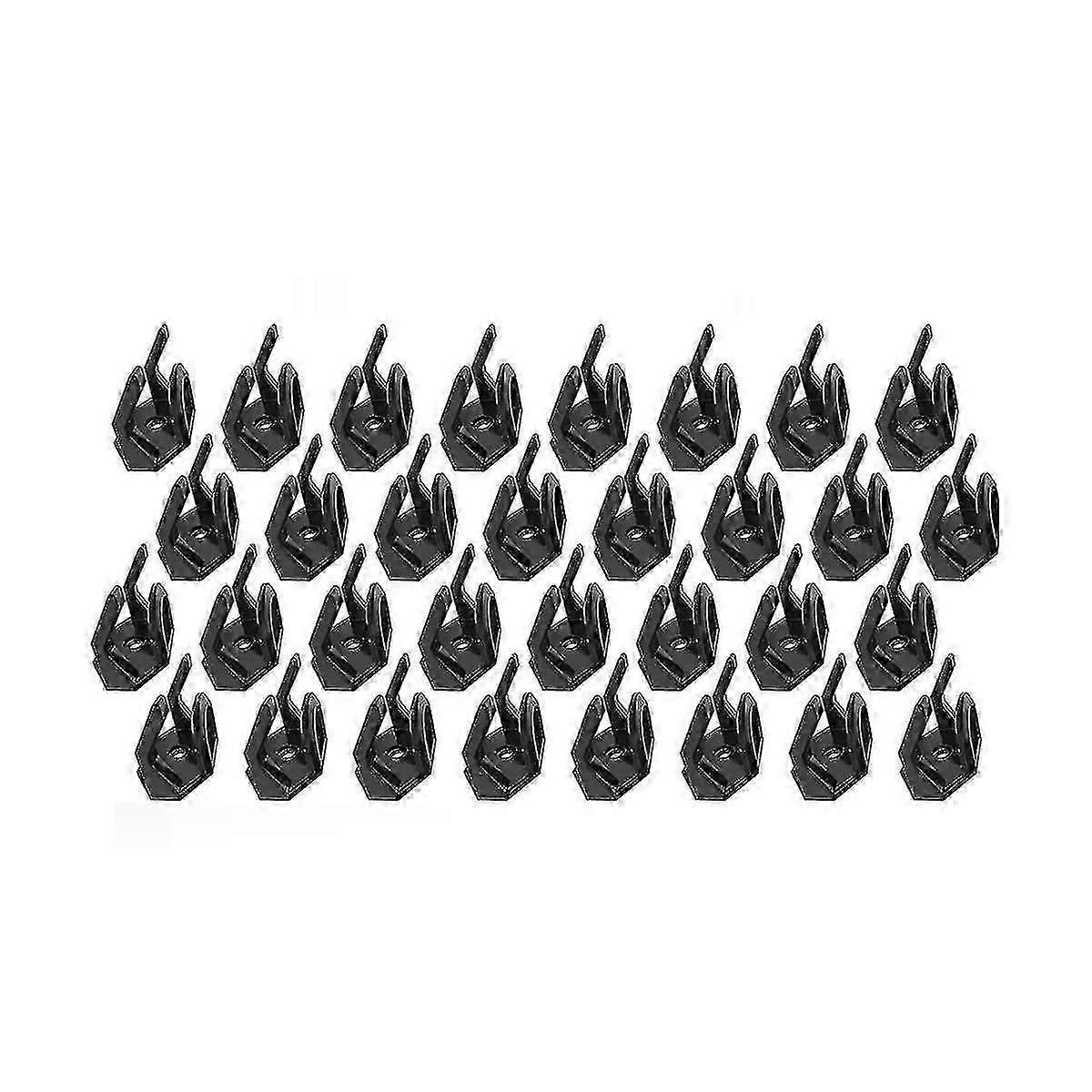 Adhesive Hat Hooks For Wall (32-pack) - Hat Rack For Baseball Caps, Minimalist Hat Display