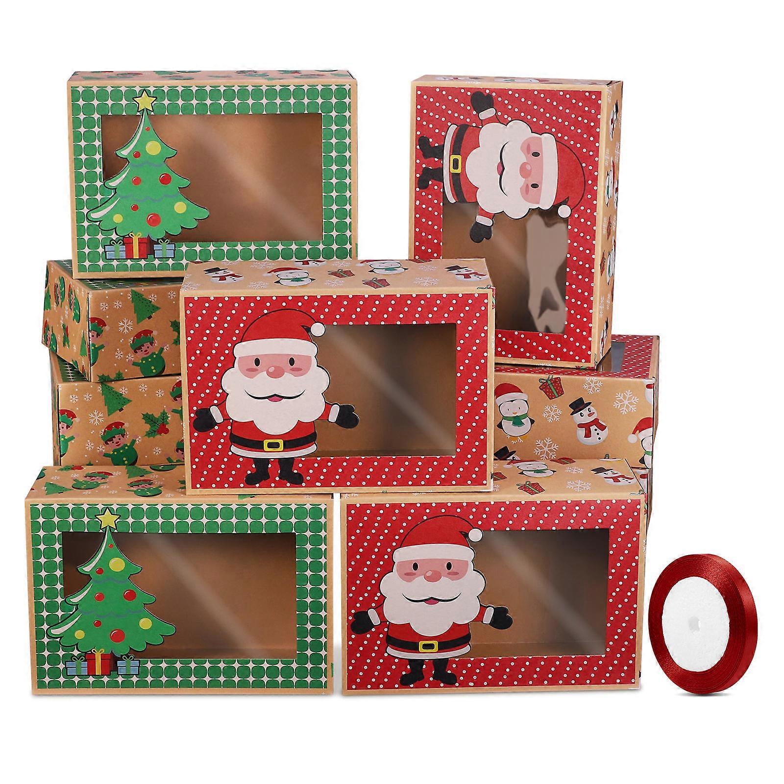 Sweet Storage Box Hemoton Small Cookie Boxes For Guests Holiday Containers 22 X 15 X 7 Cm Size 12Pcs