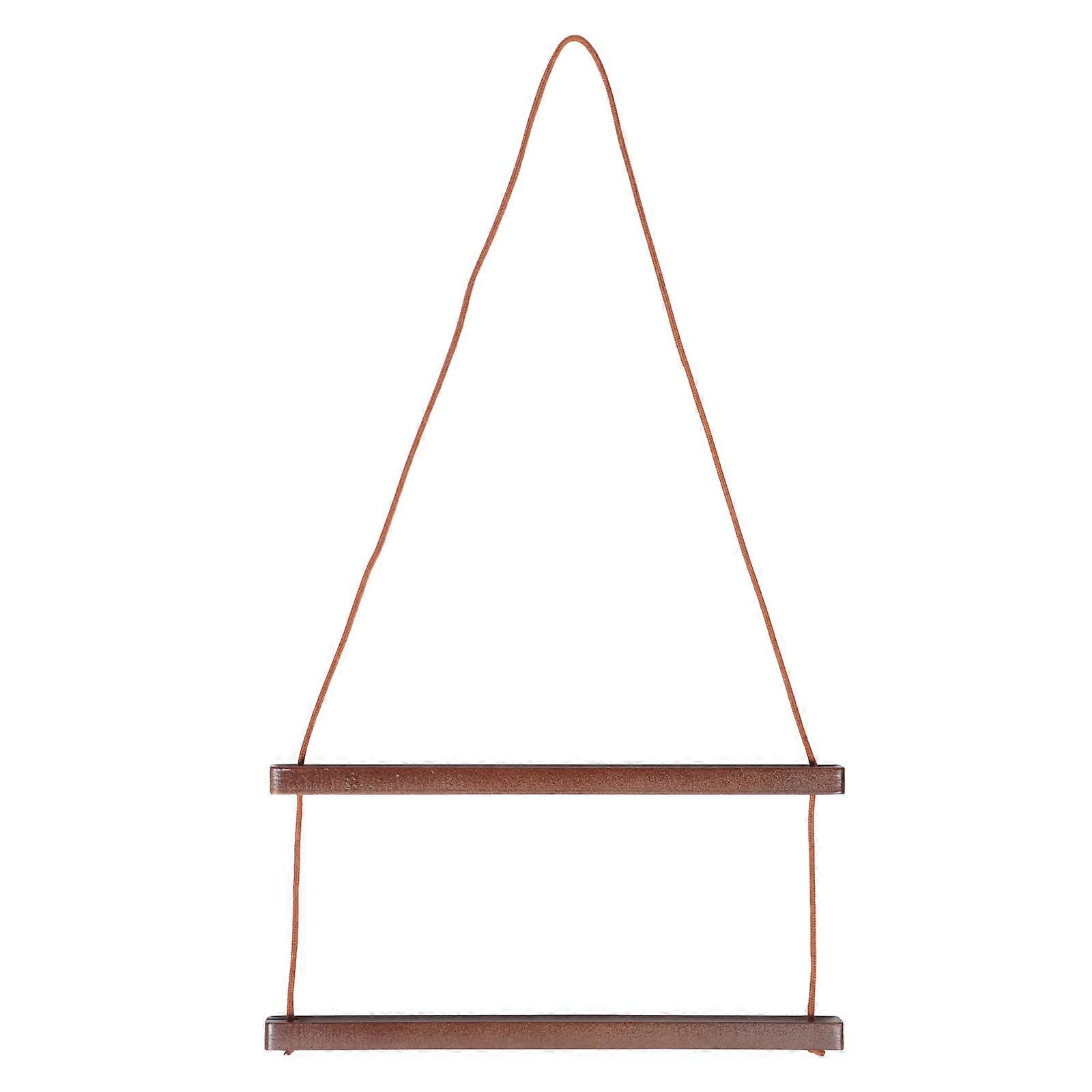 Towel Rack for Rolled Towels Plastic Bathroom Towel Hangers Home Organization Light Brown 57.5x31.5cm 1Set