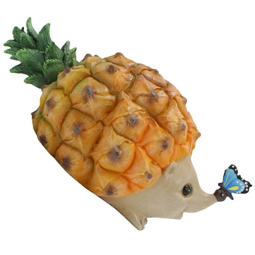 Garden Animal Ornaments Resin Statue Home Decor Indoor Use Simple Style 1Set