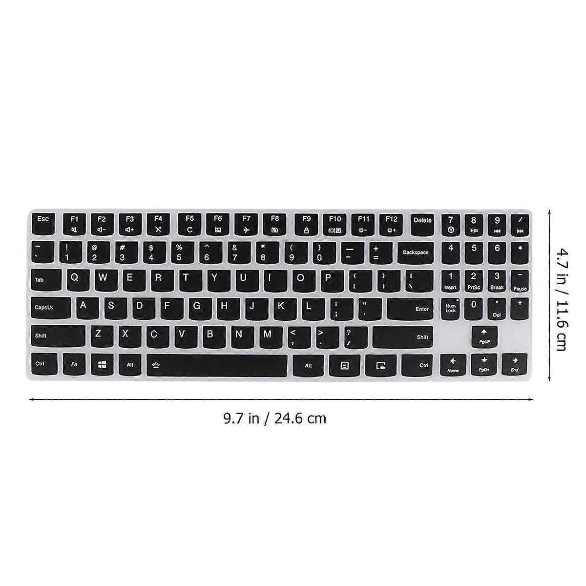 Notebook Keyboard Membrane Black 15.6 Inches Office Work 3Pack