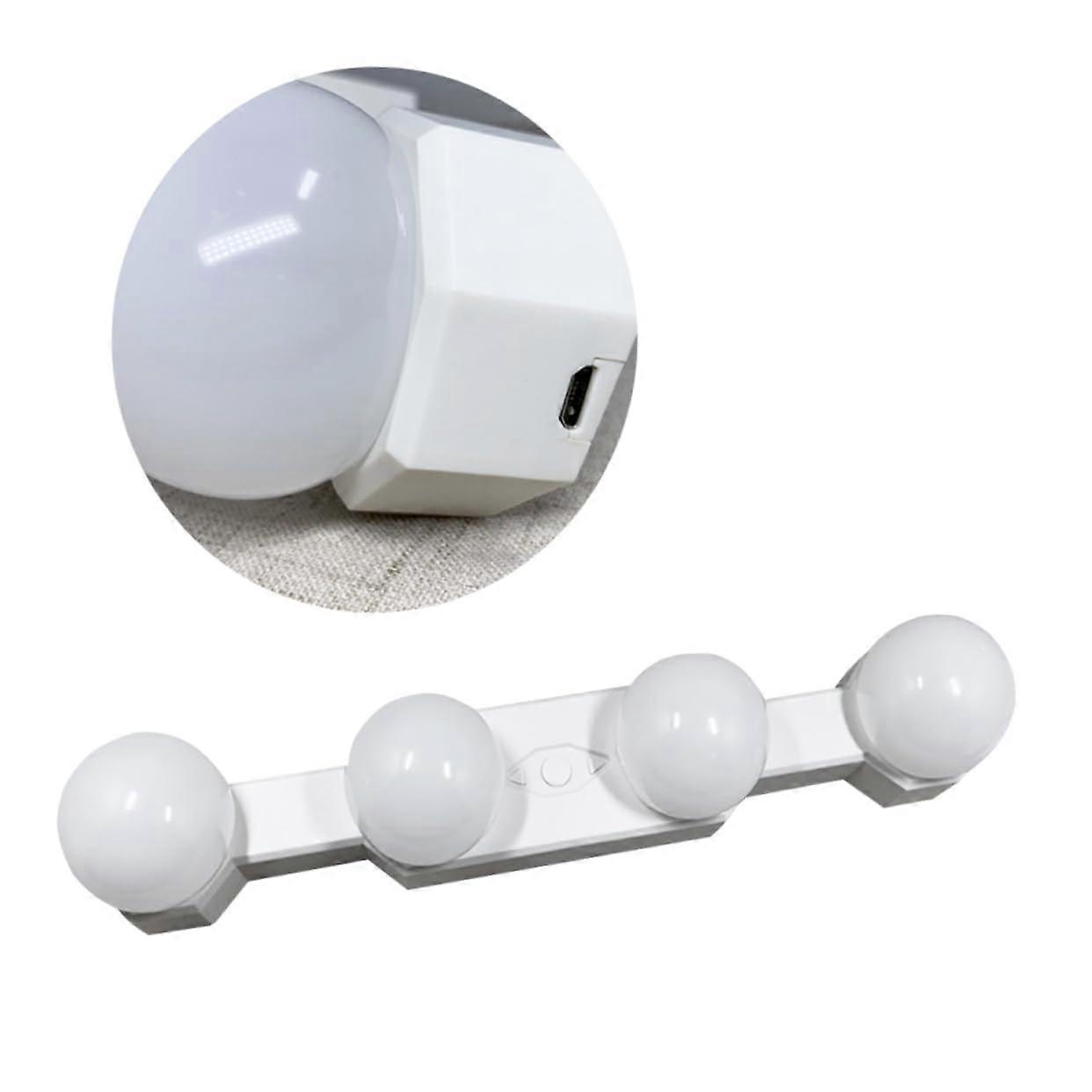 Make-up Mirror Lighting Illuminated LED Makeup Mirror with Adjustable Brightness and Dimmable Light Bulbs for Cosmetic Use