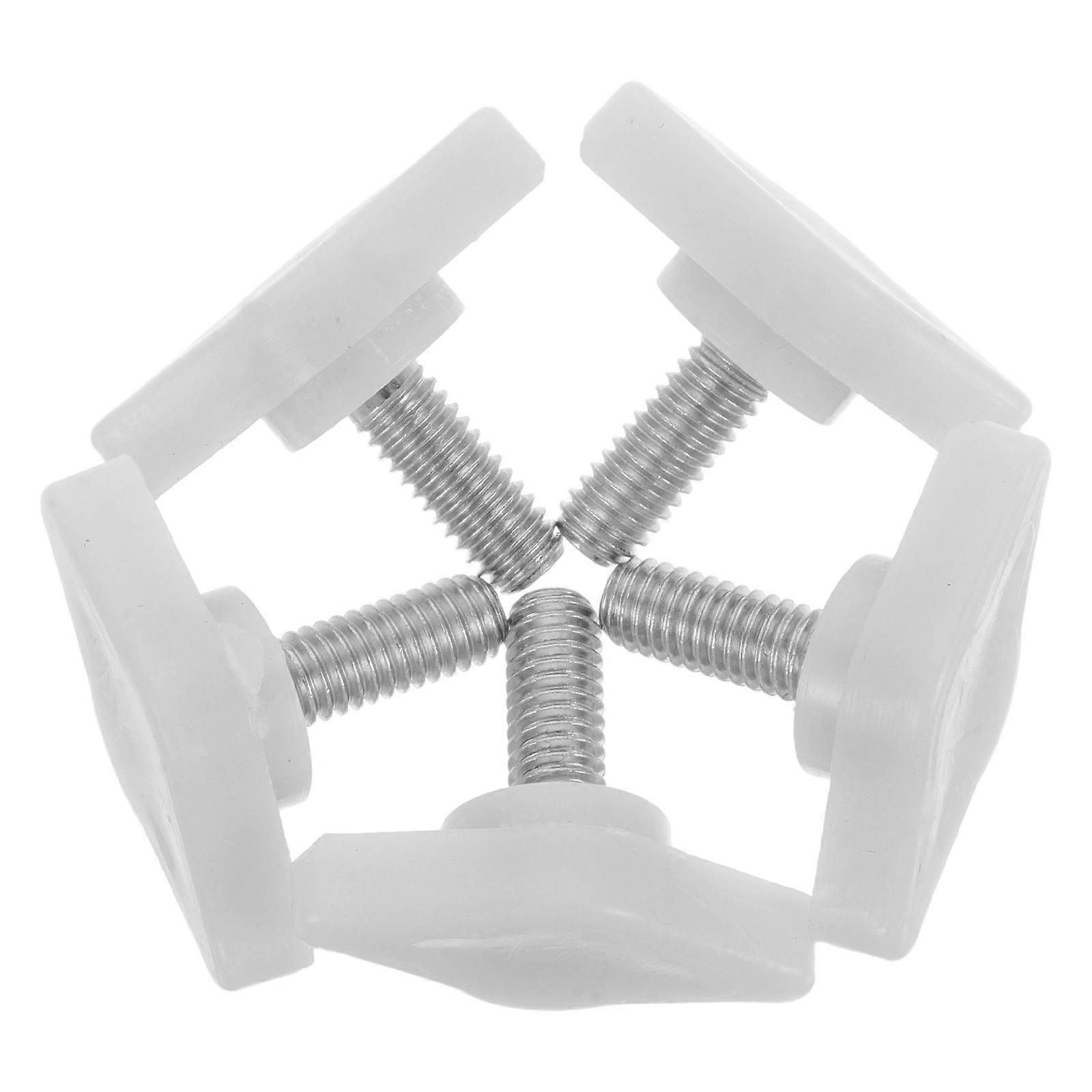 5pcs Mannequin Stand Stabilizer Screws for Clothing Store Display – Durable Base Hardware with Slip Resistant Design for Easy Installation on Half