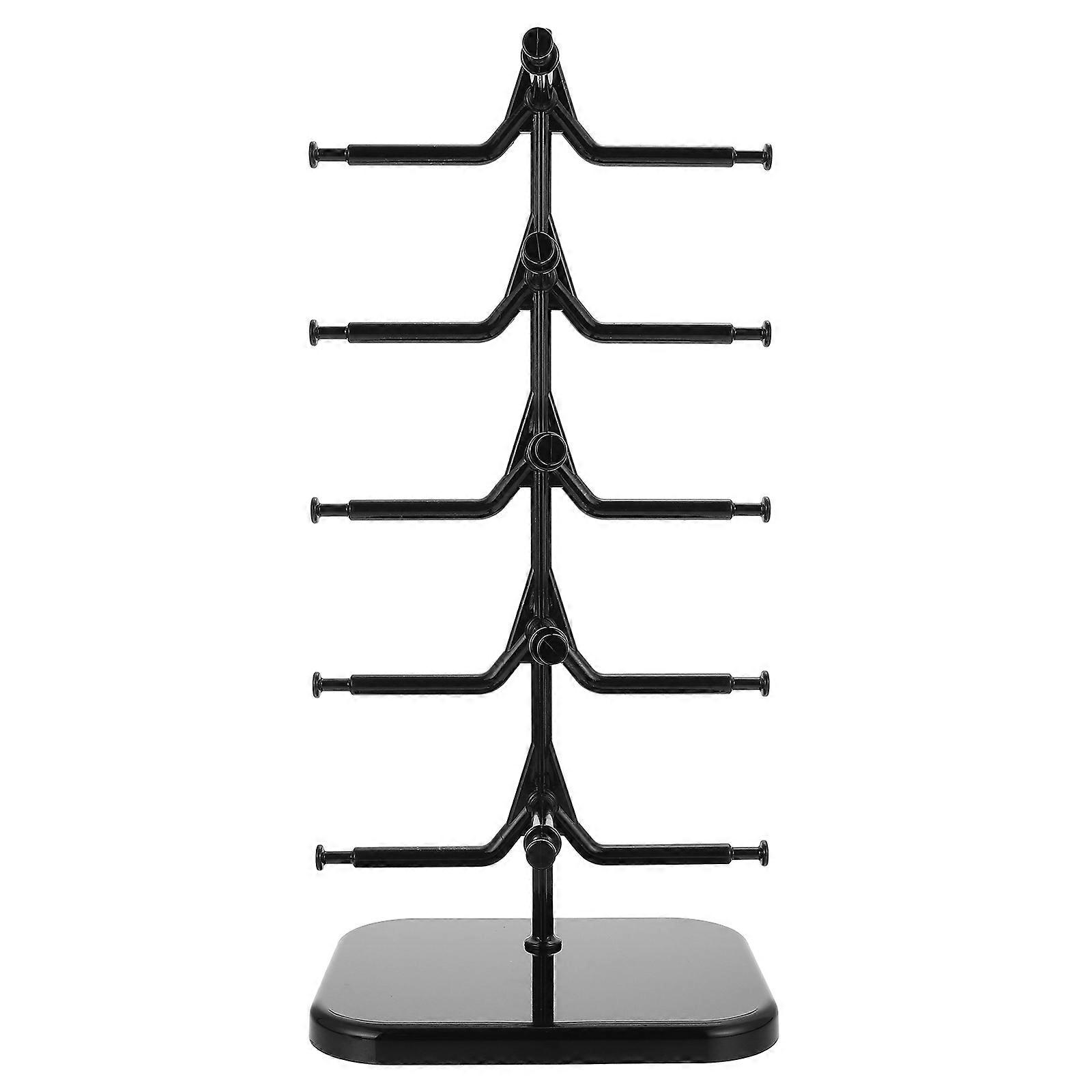 Plastic Sunglasses Display Stand Holder Rack Organizer Space Saving Sturdy Design for Home and Retail Use