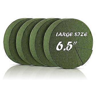 4pcs Flower Foam Bs,6.5inch Round Dry Fl Foam For Artificial ,for Wedding Aisle Flow