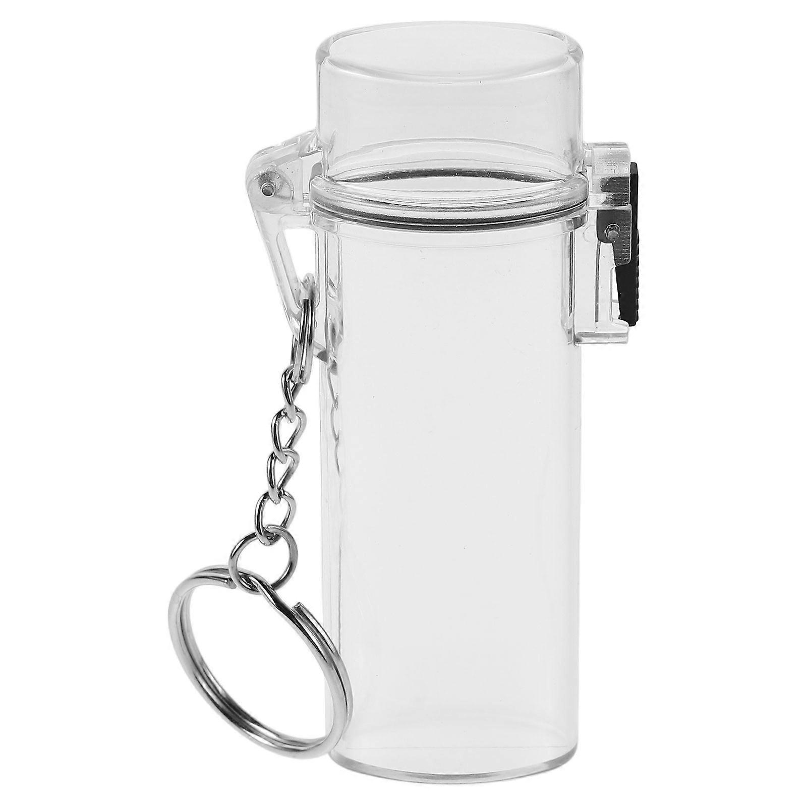 Sturdy Portable Lighter Case with Keychain – Reliable Travel Protection for Cigarettes and Smoking Essentials