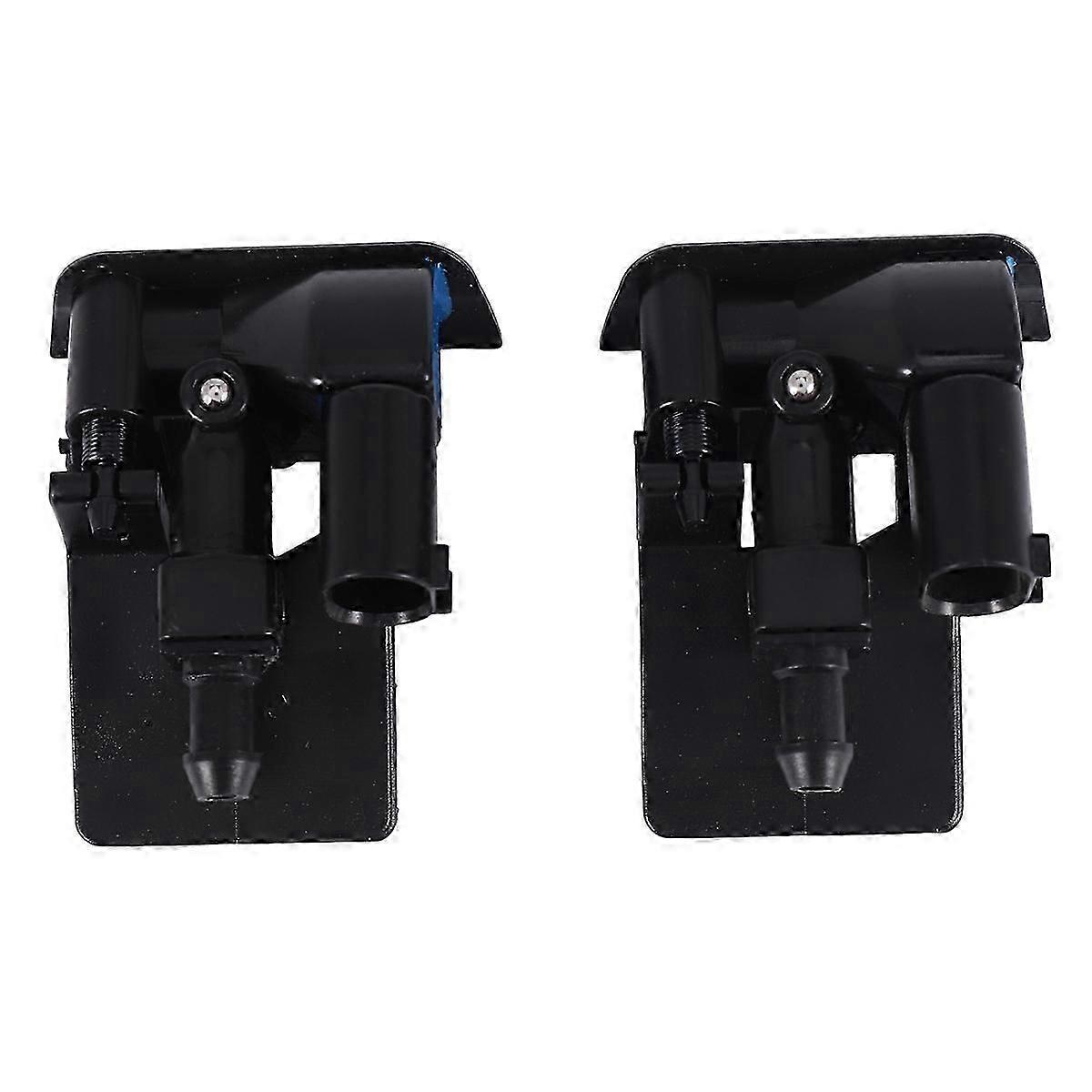 2X Windshield Washer Sprayer Nozzle Windscreen Nozzle Jet 61667183343 compatible with -BMW X1 E84 / X6 E71 E