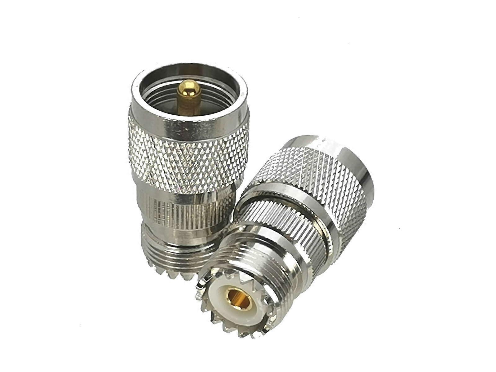 UHF PL259 SO239 to UHF/BNC Adapter Connector with 4-Hole Flange, HF Coaxial Converter, Type 6 Specifications