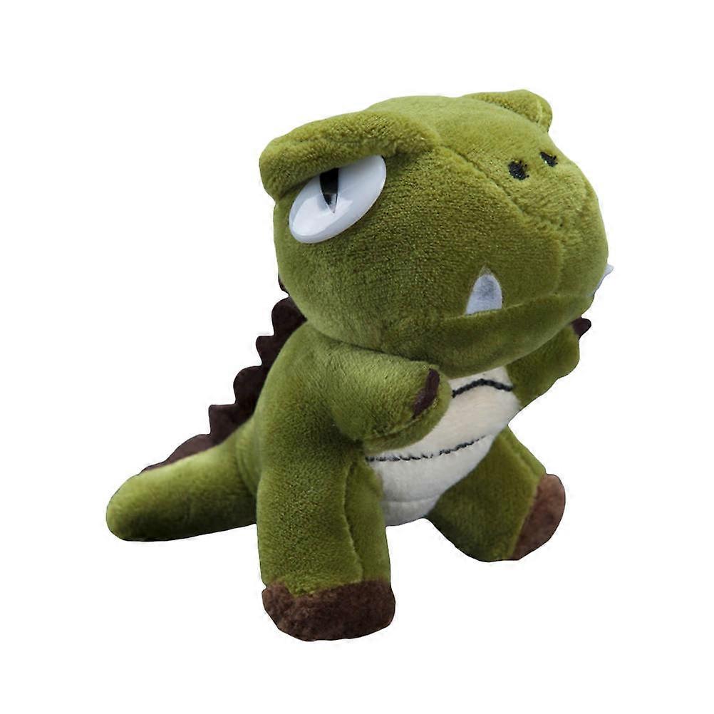 Creative Cartoon Tyrannosaurus Plush Keychain Hanging Bag Pendant Soft Accessory Decorative Gift for Boys