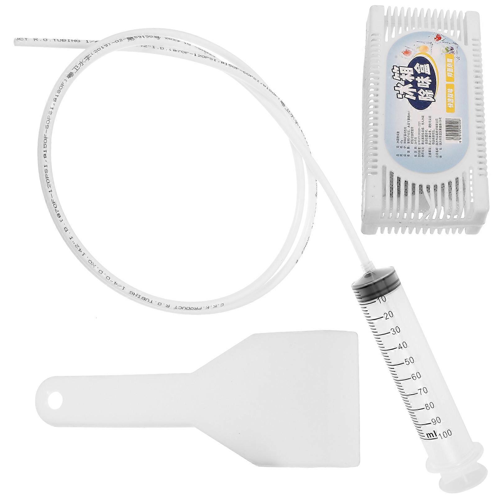 Fridge Drain Hole Cleaner Freezer Clog Removal Tool Assorted Color 18.50X5.00X5.00CM 1Set