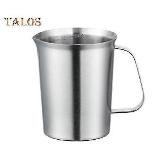 Coffee Measuring Cup Rustproof Ergonomic Design Lightweight Useful Foaming Milk Measuring Jug for Kitchen