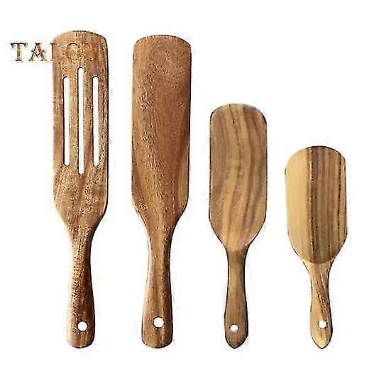4Pcs/Set Spurtle Kit Textures Good Sense Delicate Universal Household Cooking Tools for Kitchen