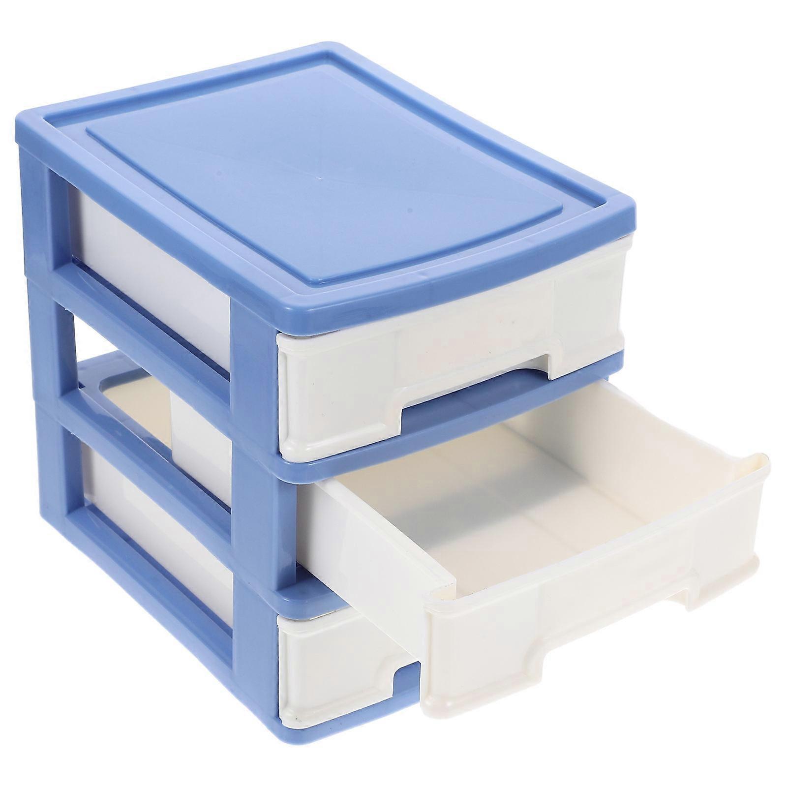 Desktop Storage Box Organizer for Documents and Small Items, Multi Functional Drawer Design for Home and Office Use