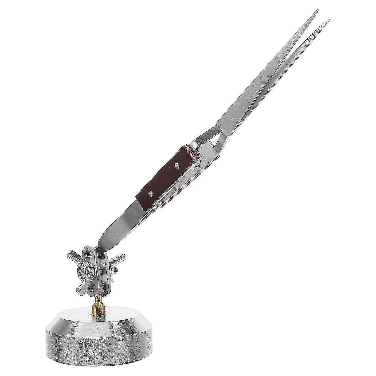 Third Hand Tweezers for Desktop Soldering, Ideal Third Hand Soldering Tool for Jewelry Crafting and Assembly