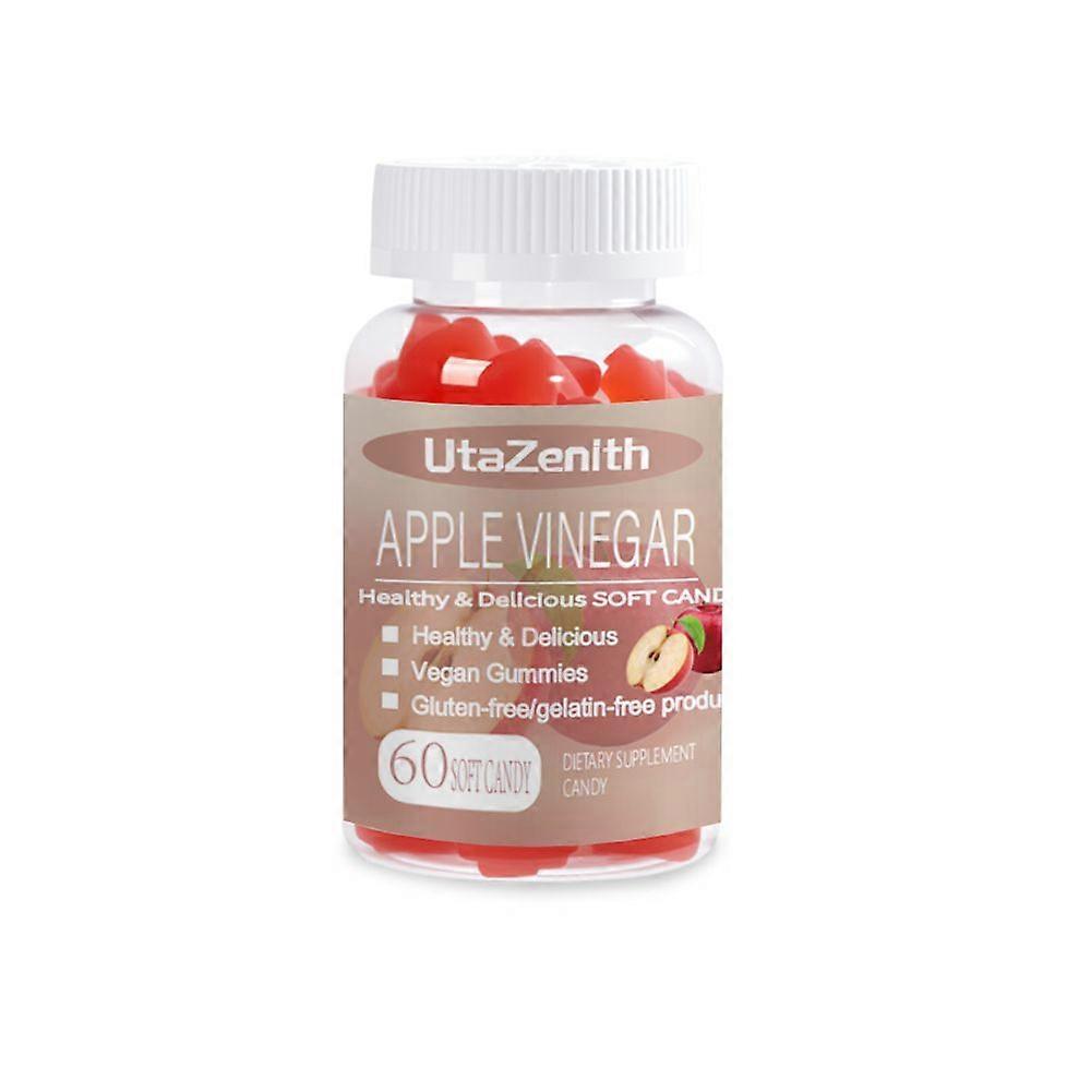 UtaZenith Apple Cider Vinegar Gummies , Natural Plant Extract , 60 Gummies