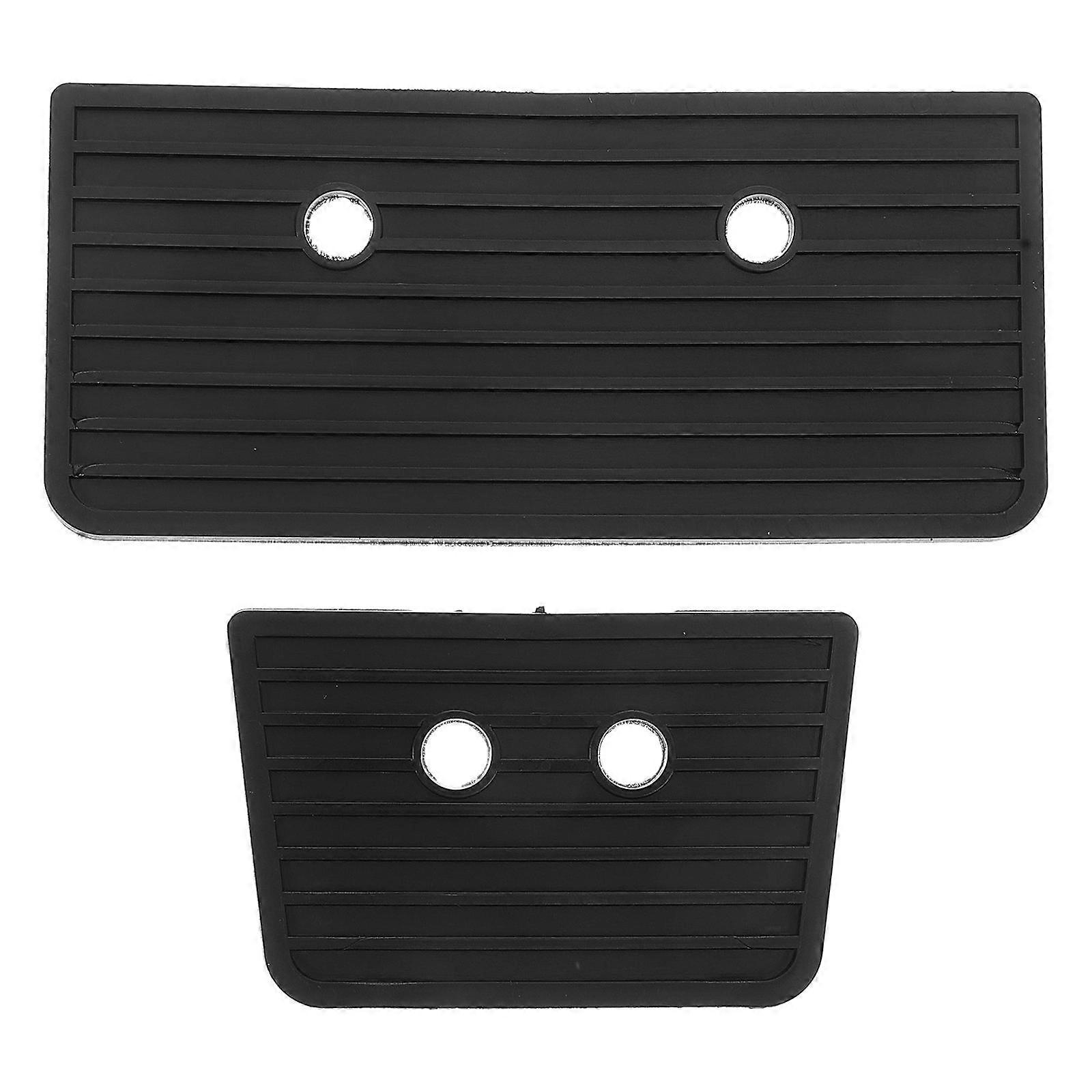 Drum Nonslip Pads Rubber Antiskid Mats for Stability & Protection Compatible with Jazz Bass Drums 2 Pack