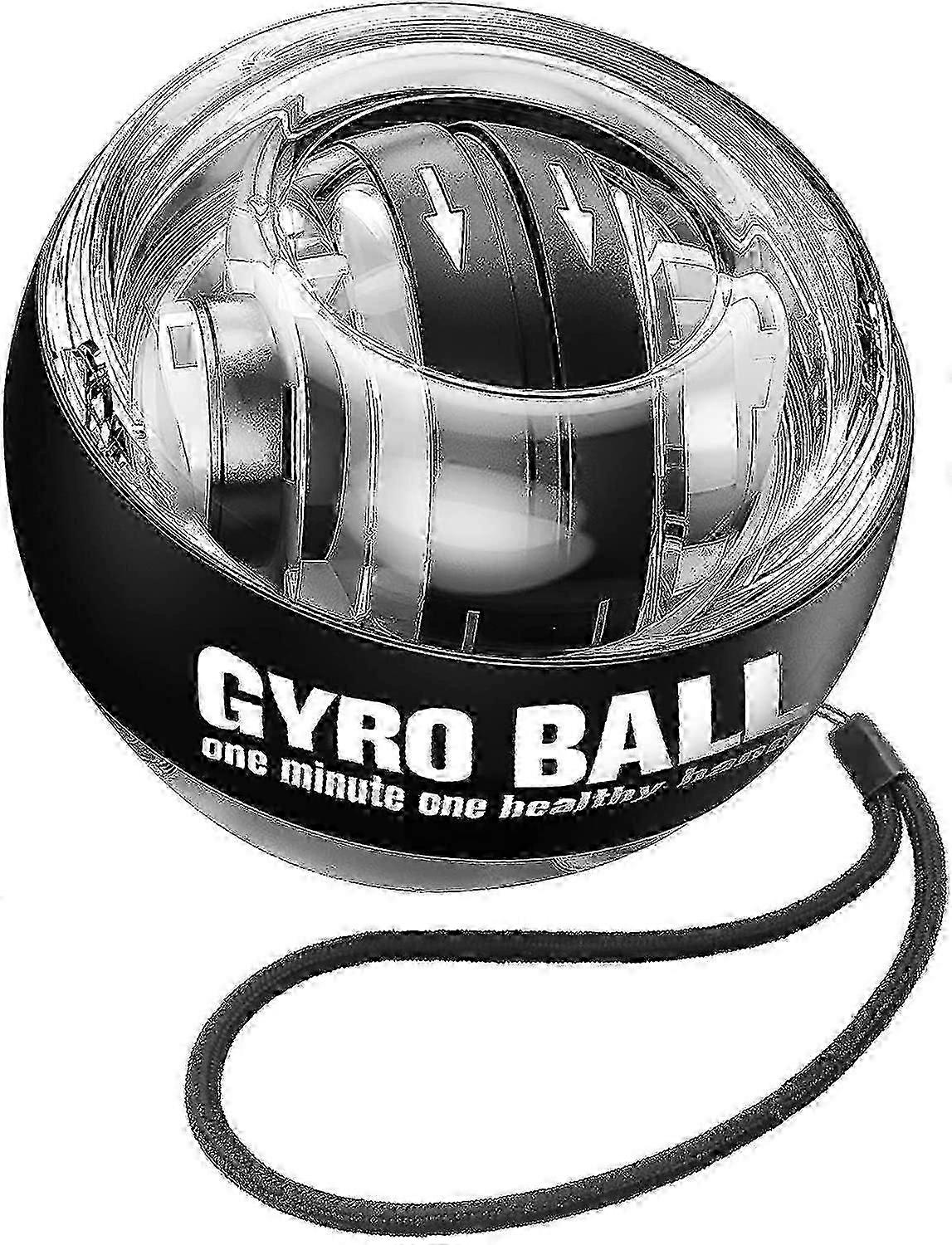 Gyro Ball para exercícios de antebraço, fortalecedor de pulso com partida automática