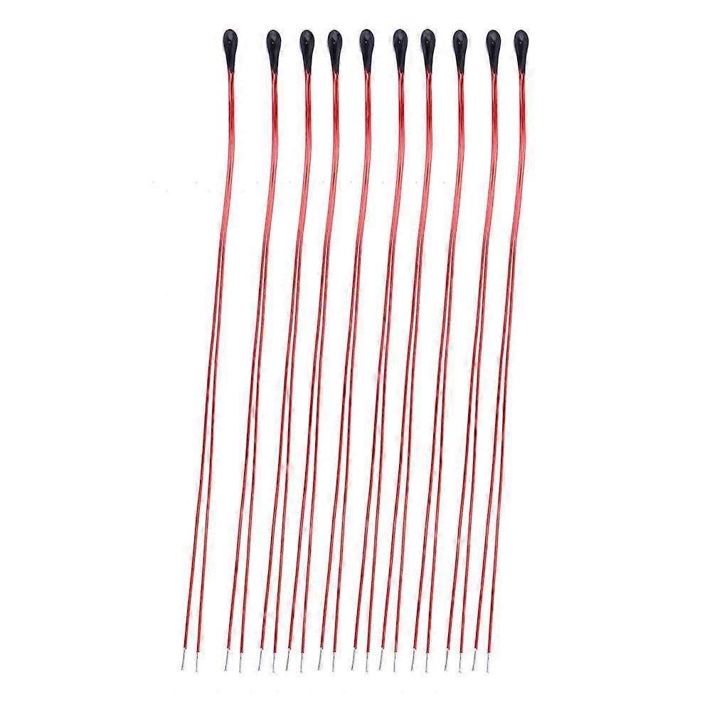10 pieces MF52B NTC thermistors, 60mm wire, for air conditioners, refrigerators (5K)