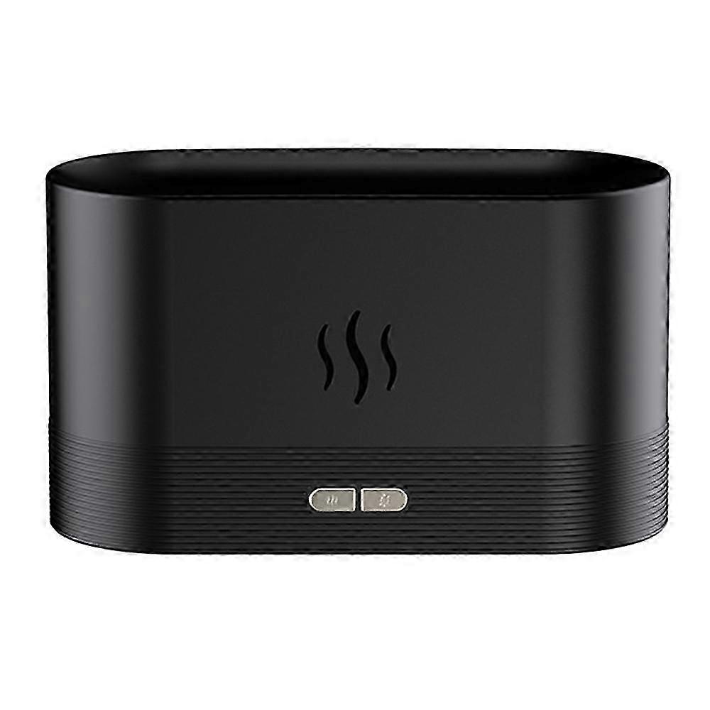 Type B DQ701A 7-Color Aroma Diffuser Humidifier Desktop Simulation Flame Fog Maker