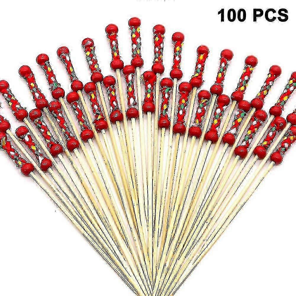 100ks ekologických bambusových koktailov na predjedlá, ovocie a dezerty