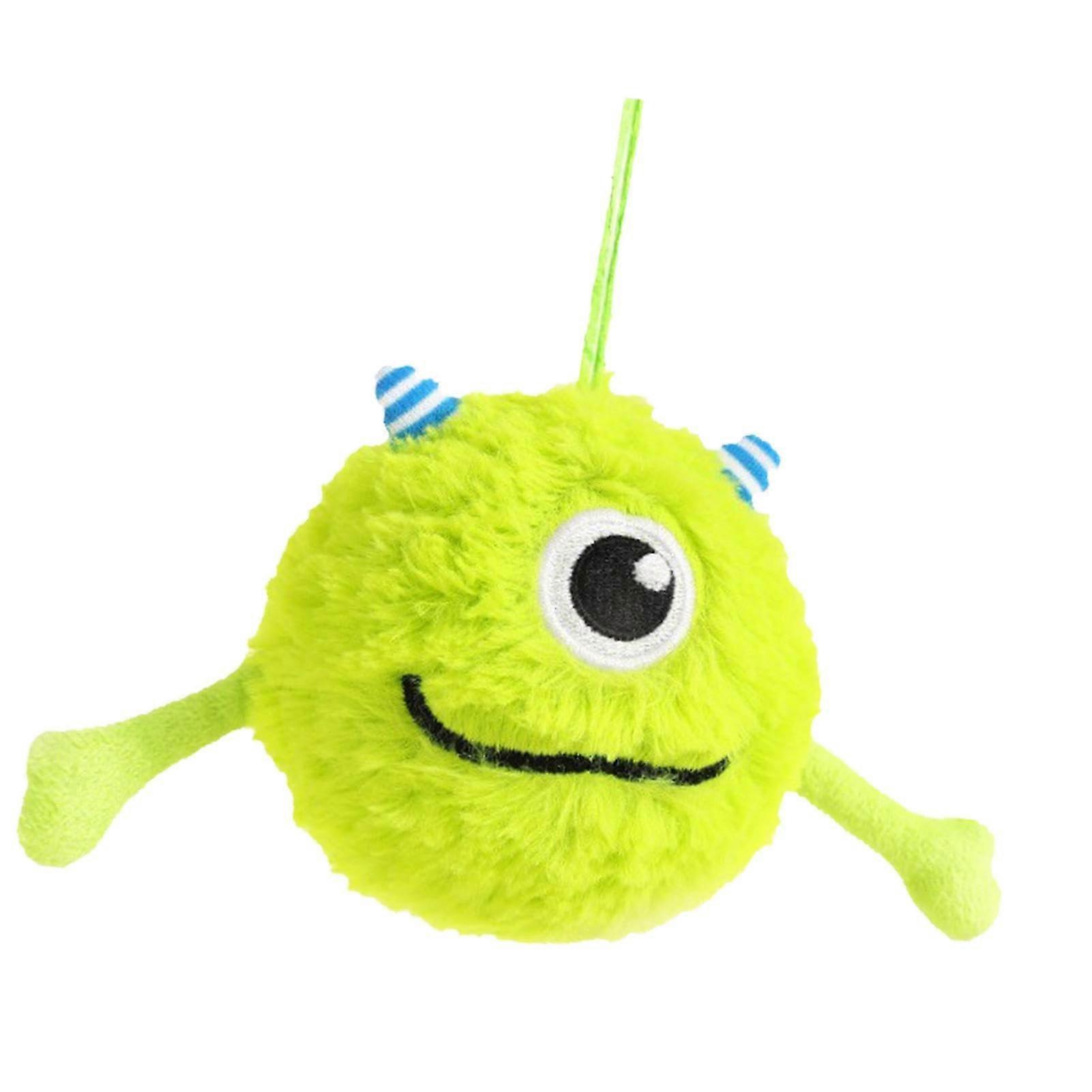 Cute Plush Dog Toy  Plush Pet Interactive Toy Ball  Multifunctional Flexible Ball Toy, Soft Puppy Toy for Teeth Cleaning, Exercise, Play