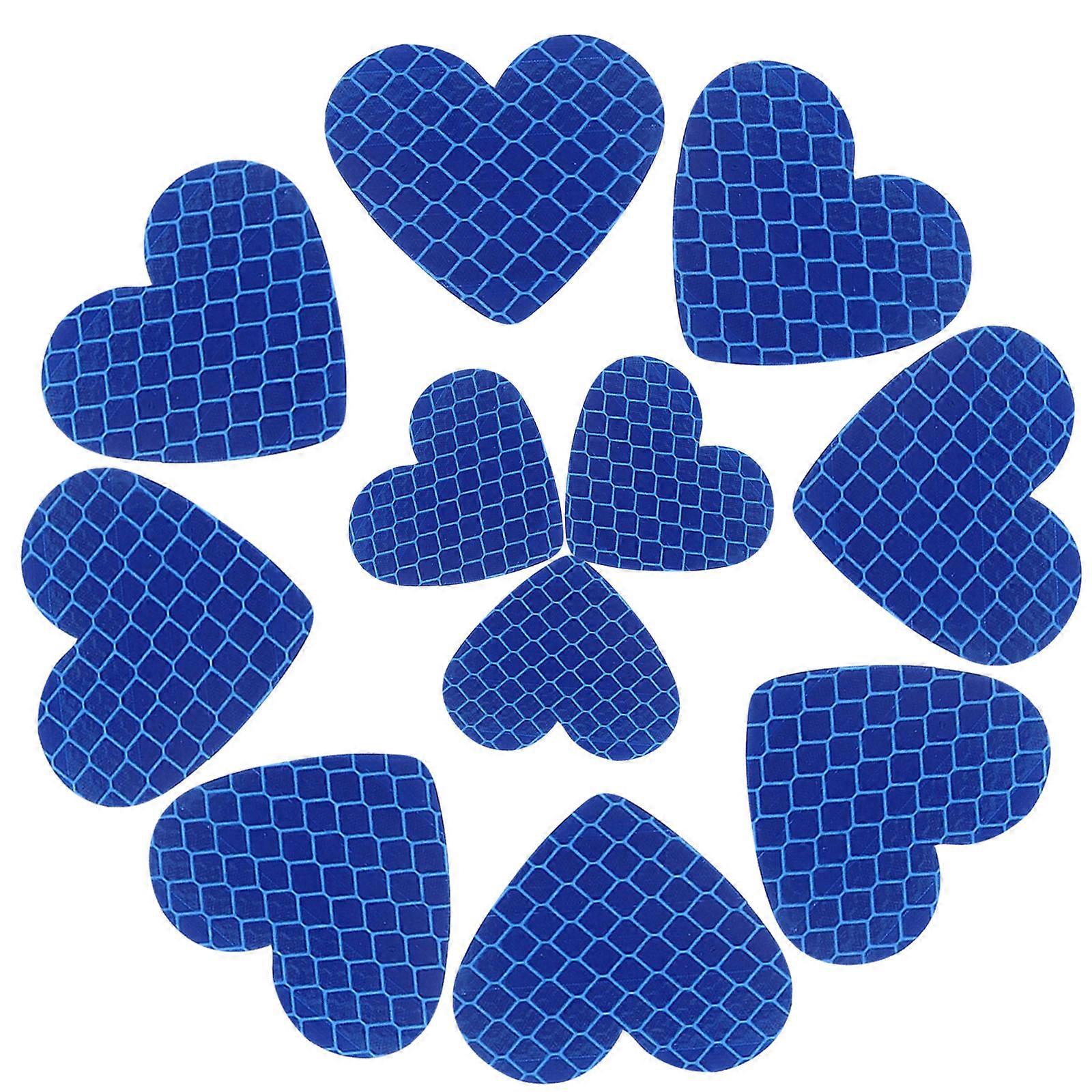 Safety Reflective Stickers Vehicle Owners Foggy Condition Reflection Pet Material 30Pcs