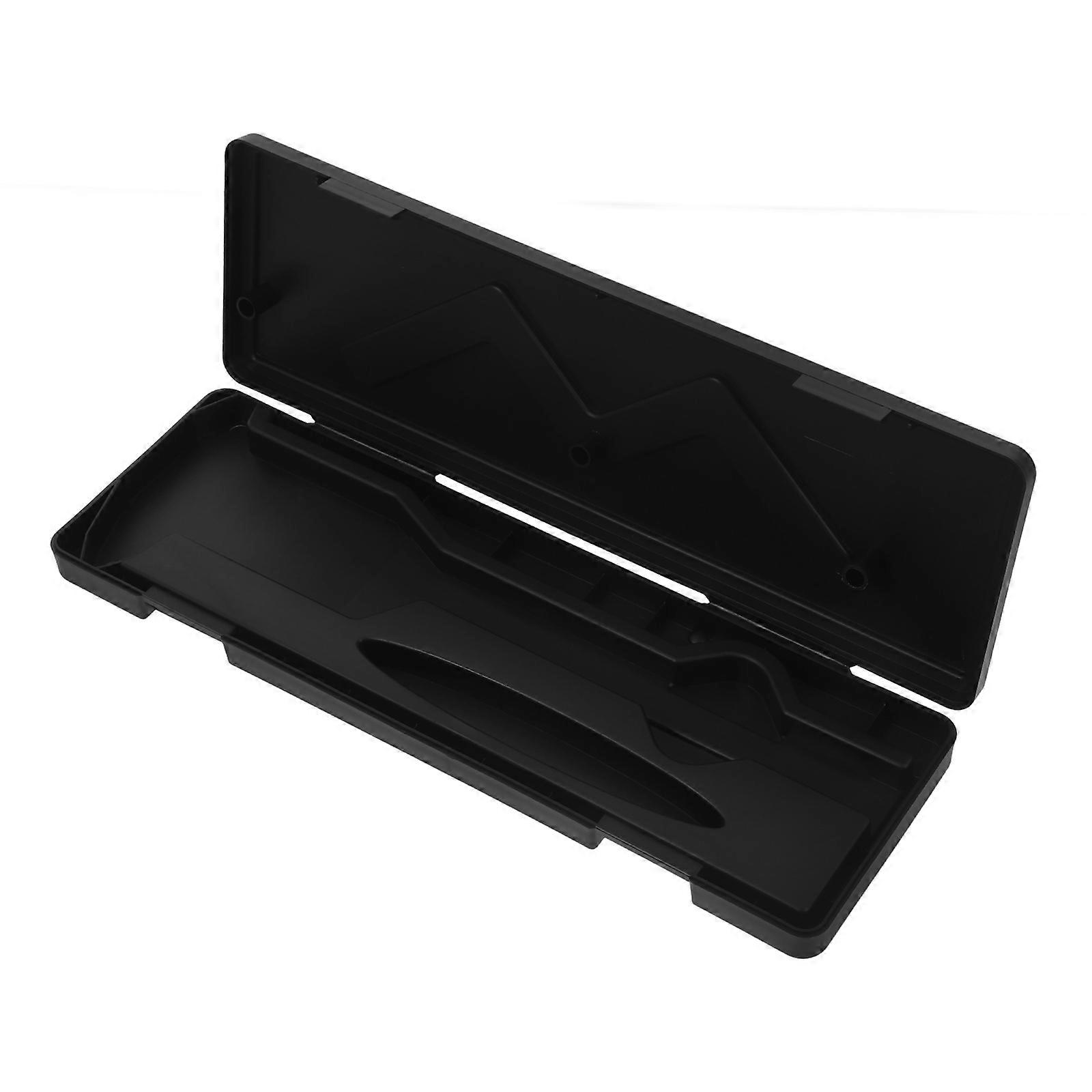 Measuring Tool Box Plastic Caliper Storage Case For Hobbyists Protective Case Workshop Use 30.80X10.10X2.60CM 1Set