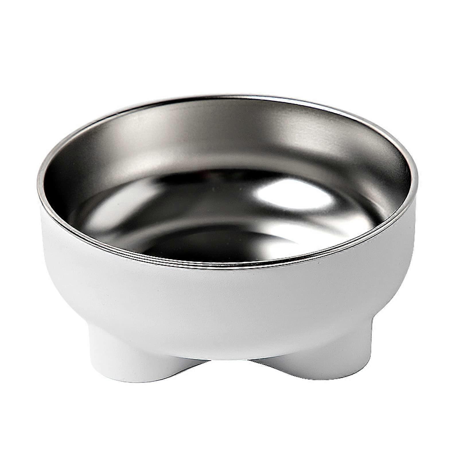 Dog Bowl Big Capacity Anti Tip Design Upgraded White Bowl For Pets