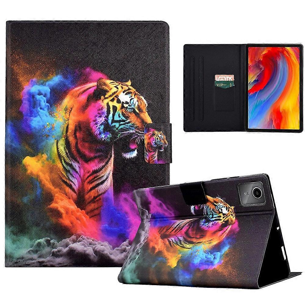 For Lenovo Xiaoxin Pad 11 2025 Case Stand Pattern Printed Leather Cover