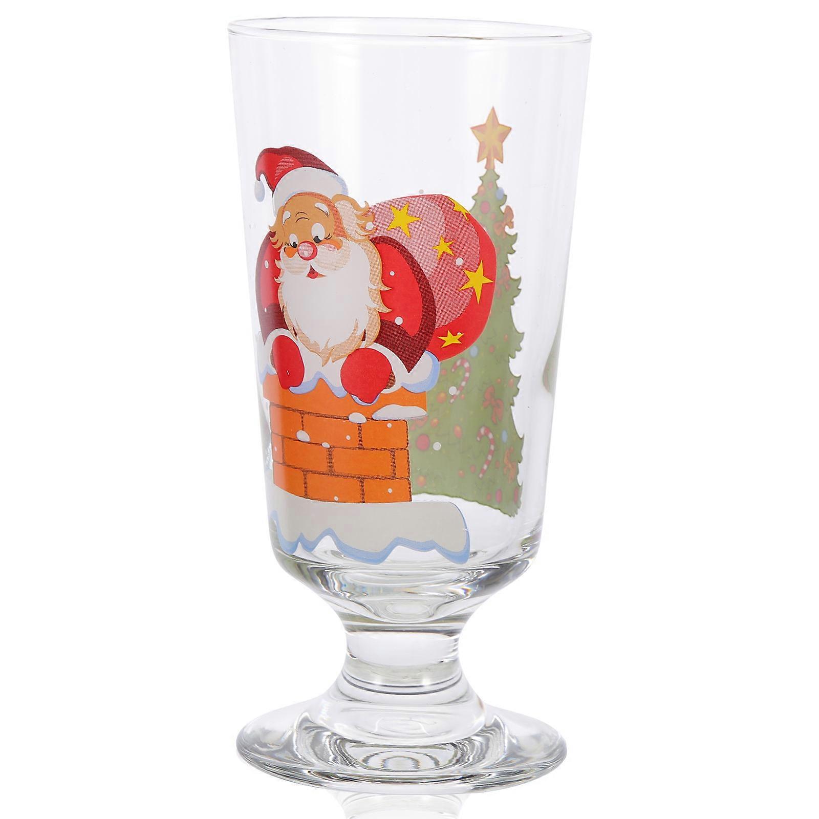 Holiday Drinking Glasses Multi-Function Glass Cup For Bridal Showers 1Set
