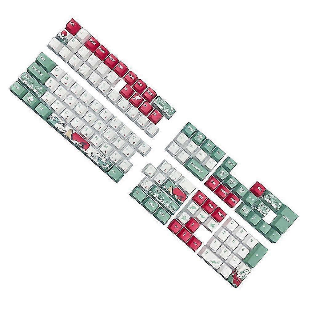 Ergonomic PBT Keycaps with Arabic Design for Mechanical Keyboards - XDA/OEM Profile Height Replacement Set