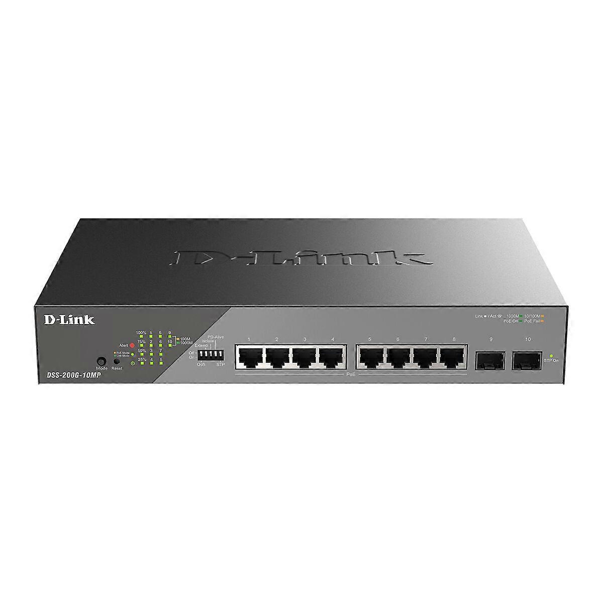 Switch D-Link DSS-200G-10MP/E