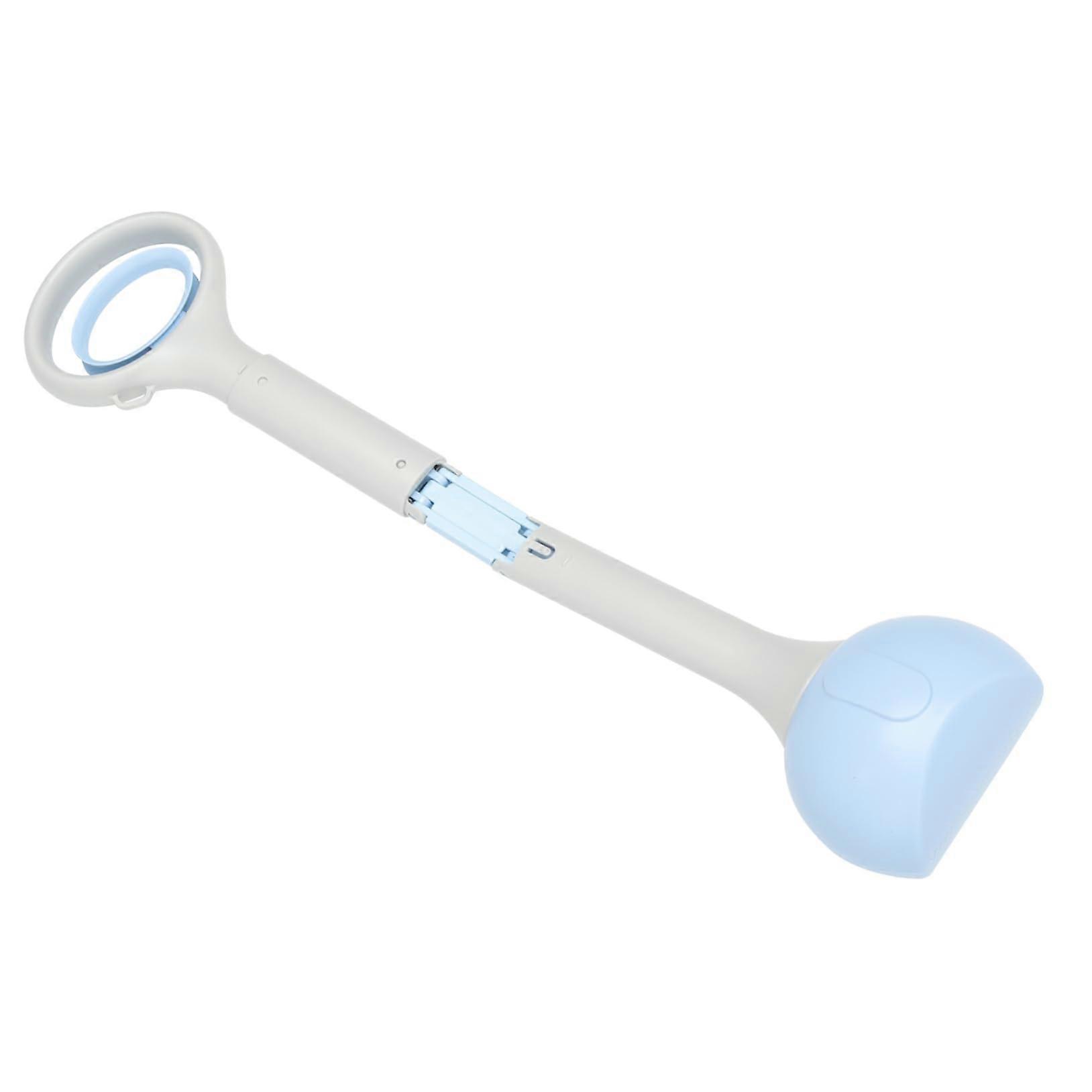 Foldable Dog Poop Scoop With Clip Outdoor Use Ergonomic Handle Durable Plastic Material